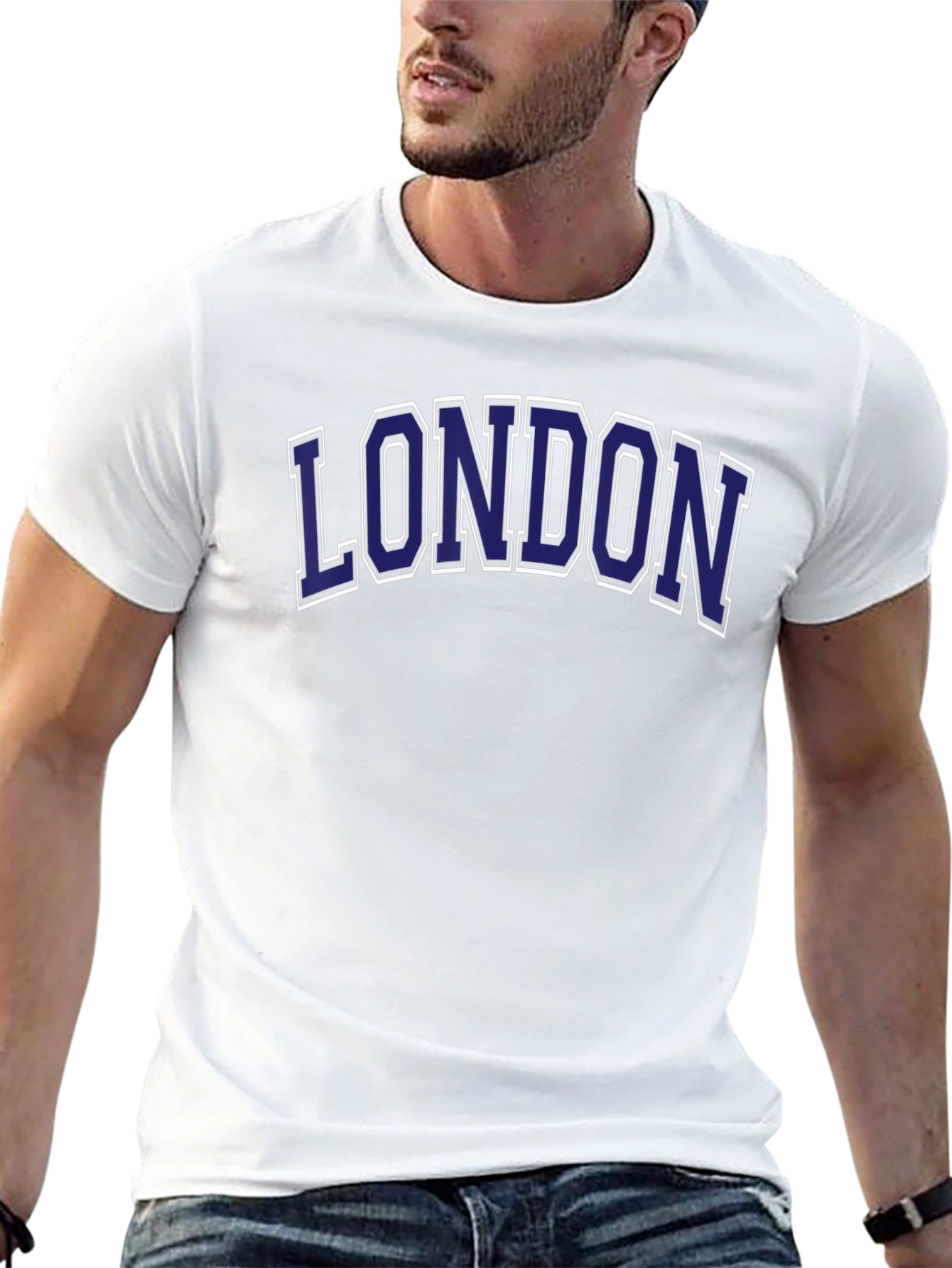 London Graphic Tee - Casual Short Sleeve T-Shirt