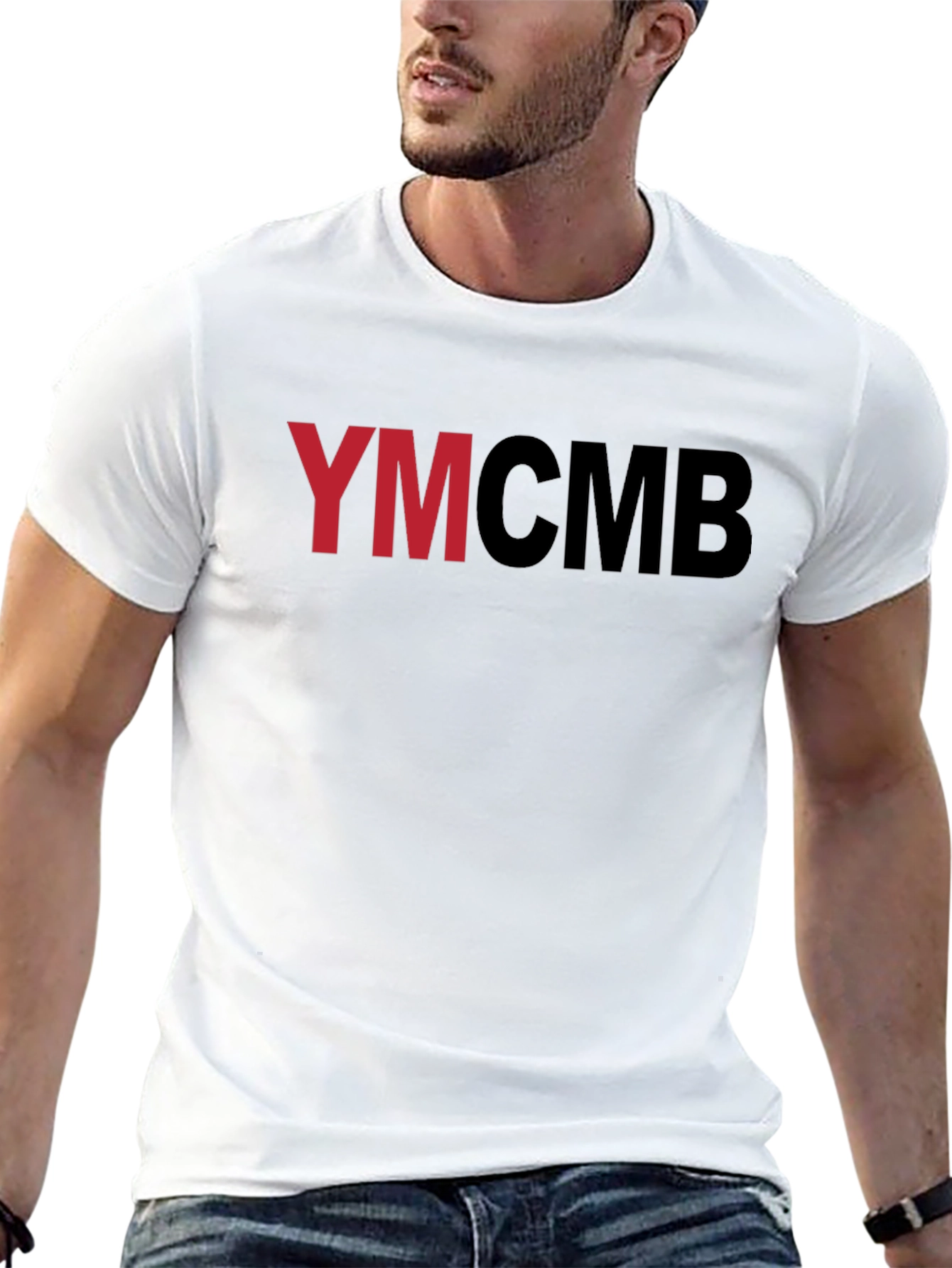 YMCMB Black Graphic T-Shirt