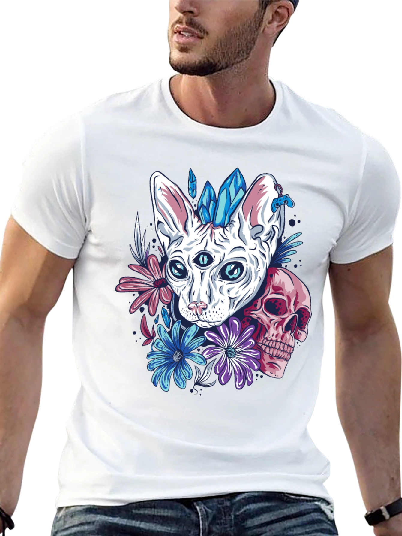 Mystic Cat Graphic Tee