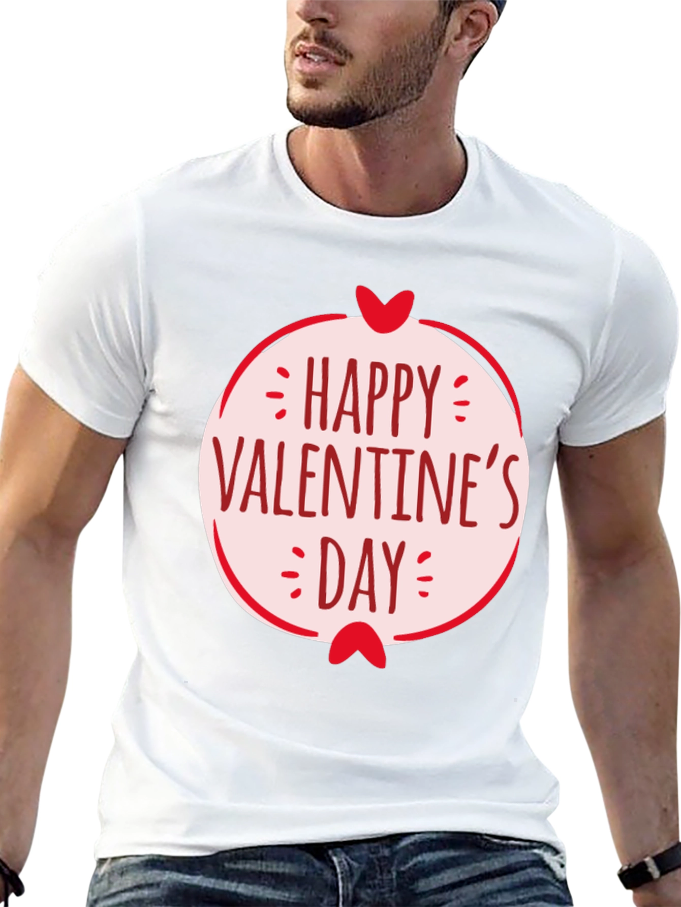 Happy Valentines Day Graphic Tee