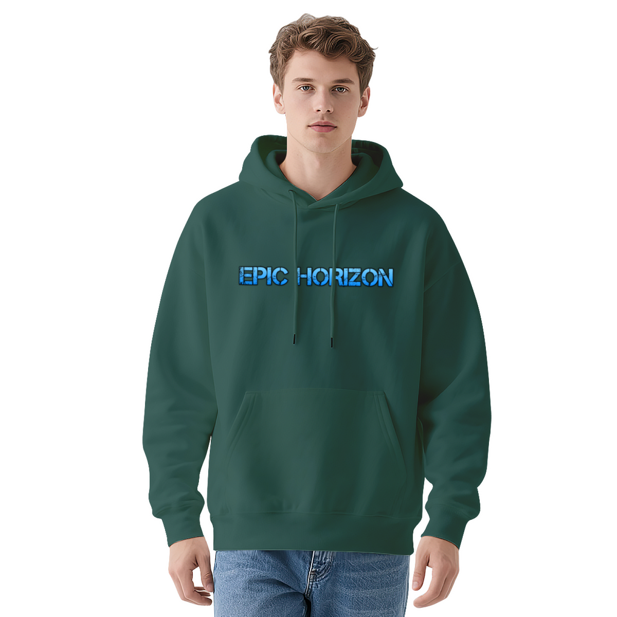 Graphic Print Hoodie - Unisex Pullover Sweatshirt with Unique Design, Casual Streetwear