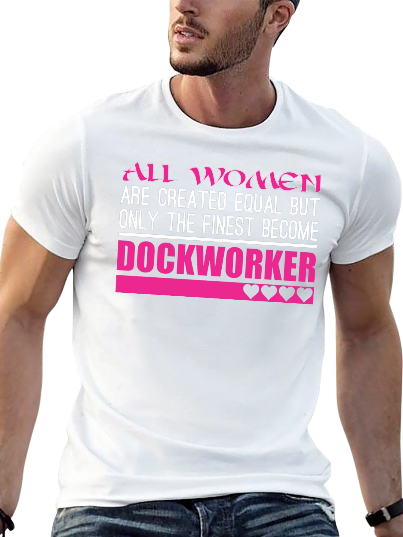 Finest Dockworker Womens T-Shirt