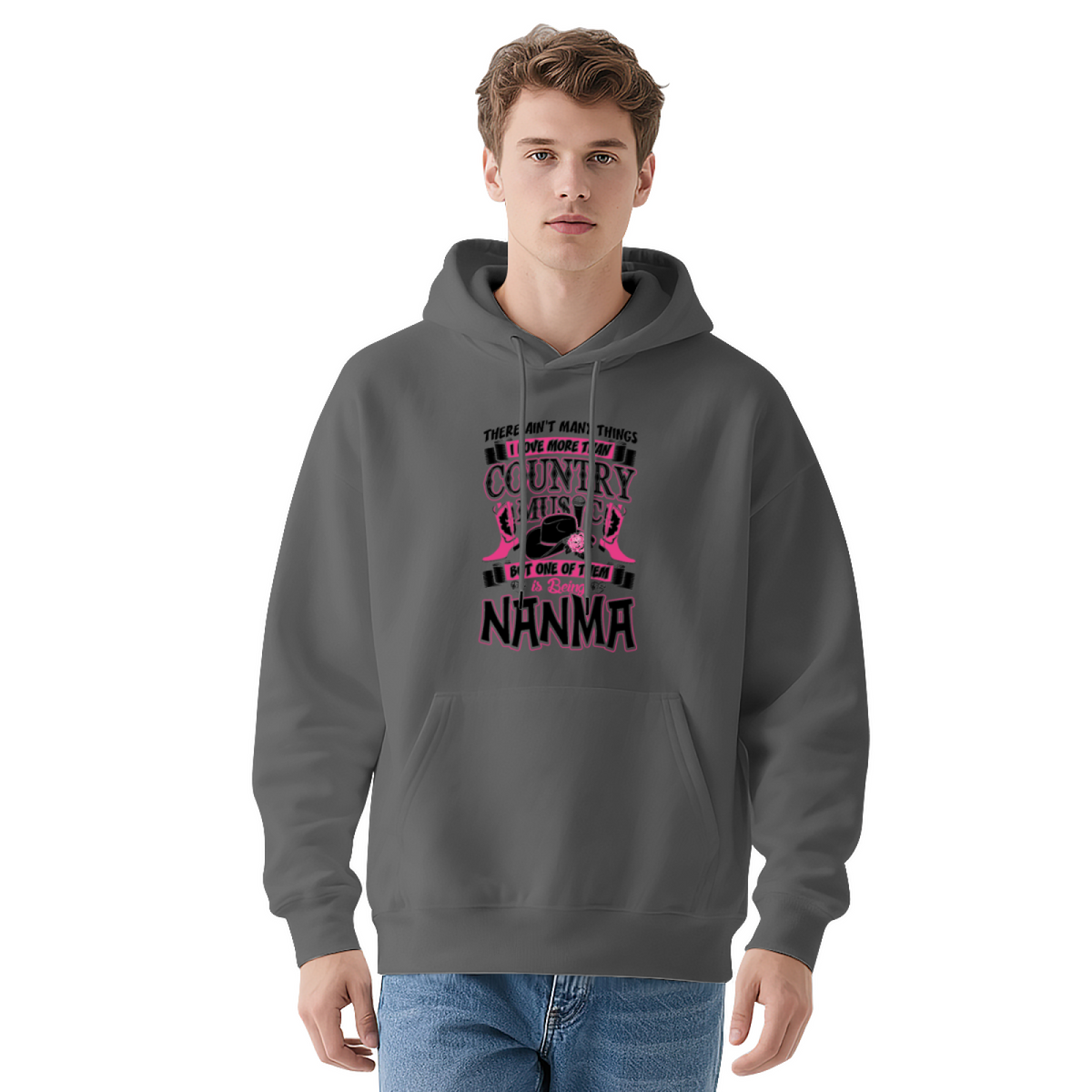 Graphic Print Hoodie - Unisex Pullover Sweatshirt with Unique Design, Casual Streetwear