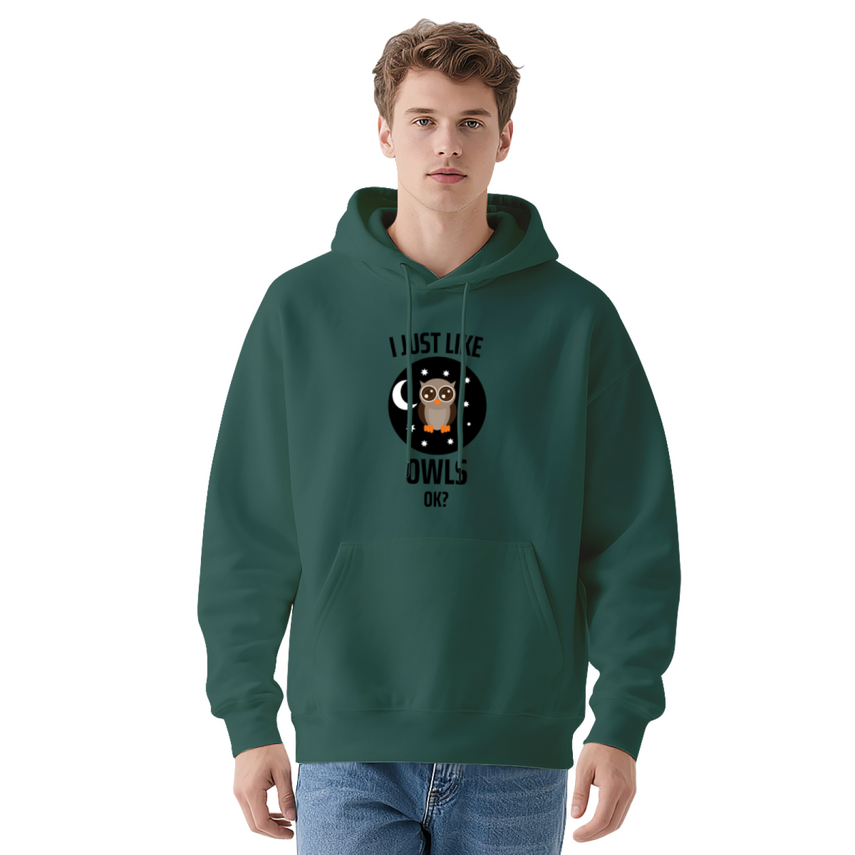 Graphic Print Hoodie - Unisex Pullover Sweatshirt with Unique Design, Casual Streetwear