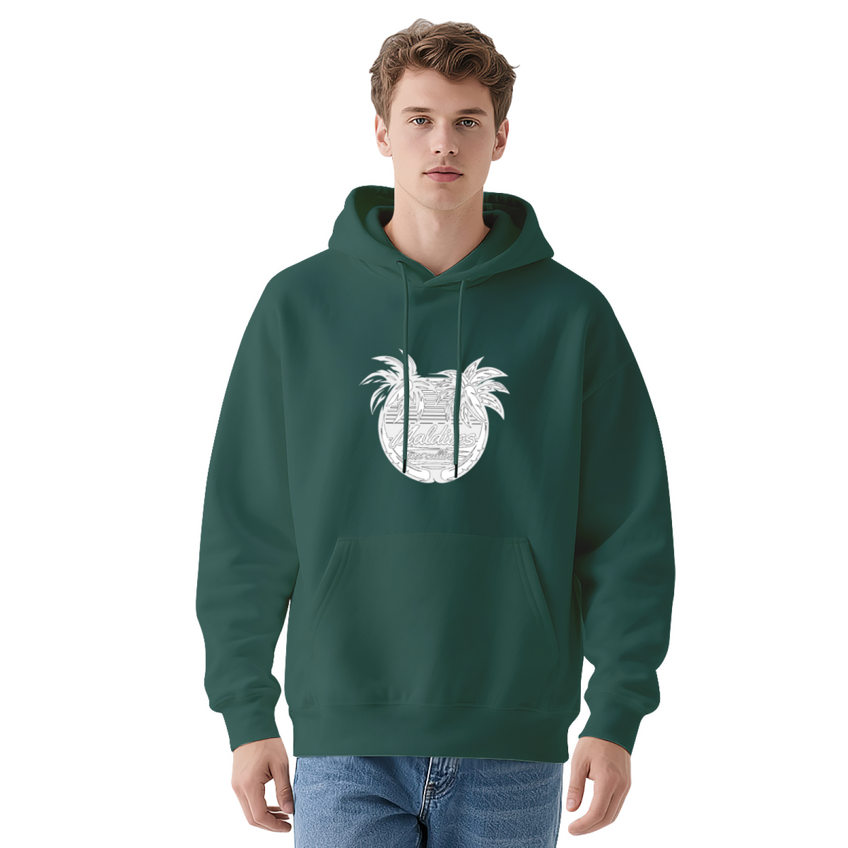 Graphic Print Hoodie - Unisex Pullover Sweatshirt with Unique Design, Casual Streetwear