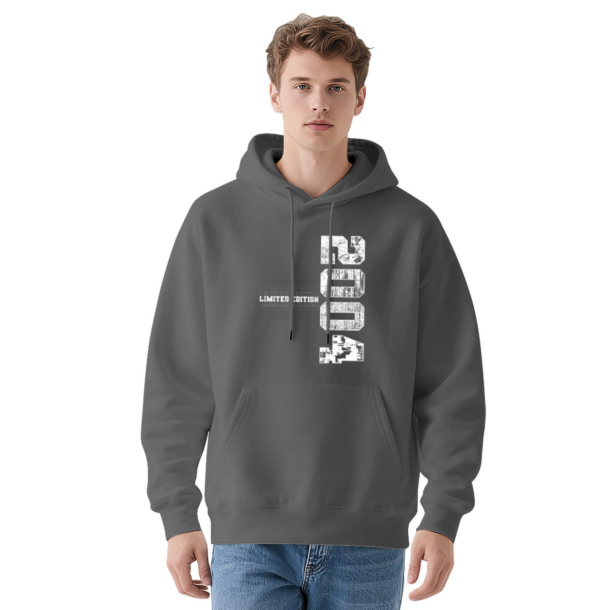 Graphic Print Hoodie - Unisex Pullover Sweatshirt with Unique Design, Casual Streetwear
