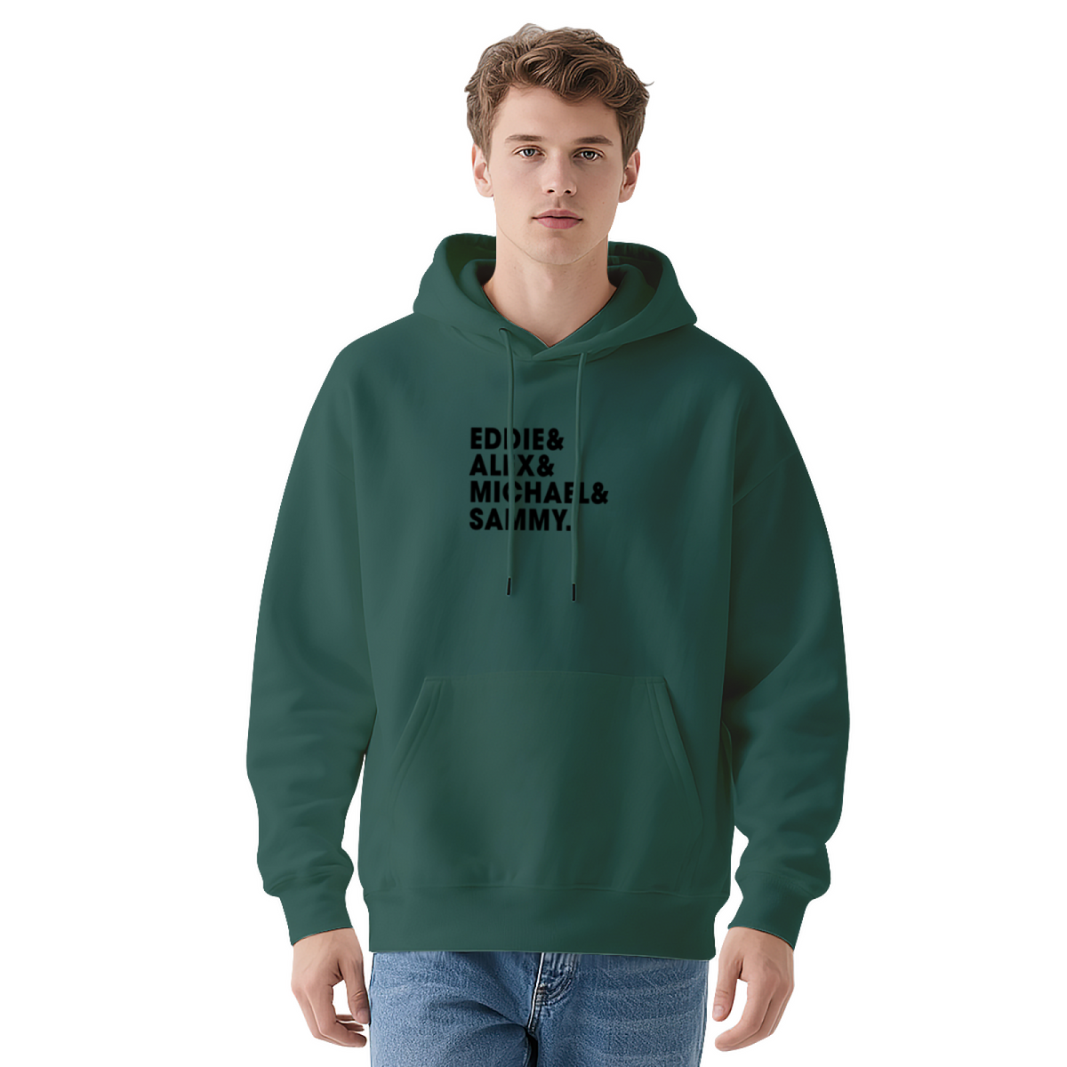 Minimalist & Gothic Art Hoodie - Premium Unisex Pullover, Eye-Catching Design, Perfect for All Seasons