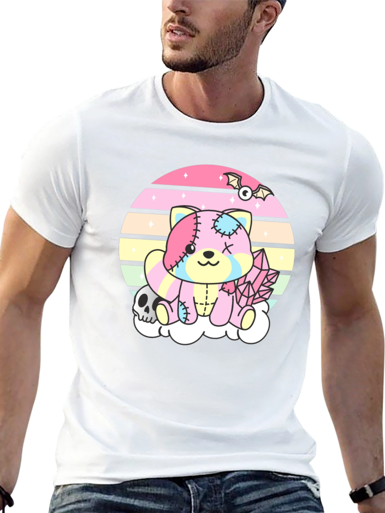 Pastel Goth Teddy Bear T-Shirt
