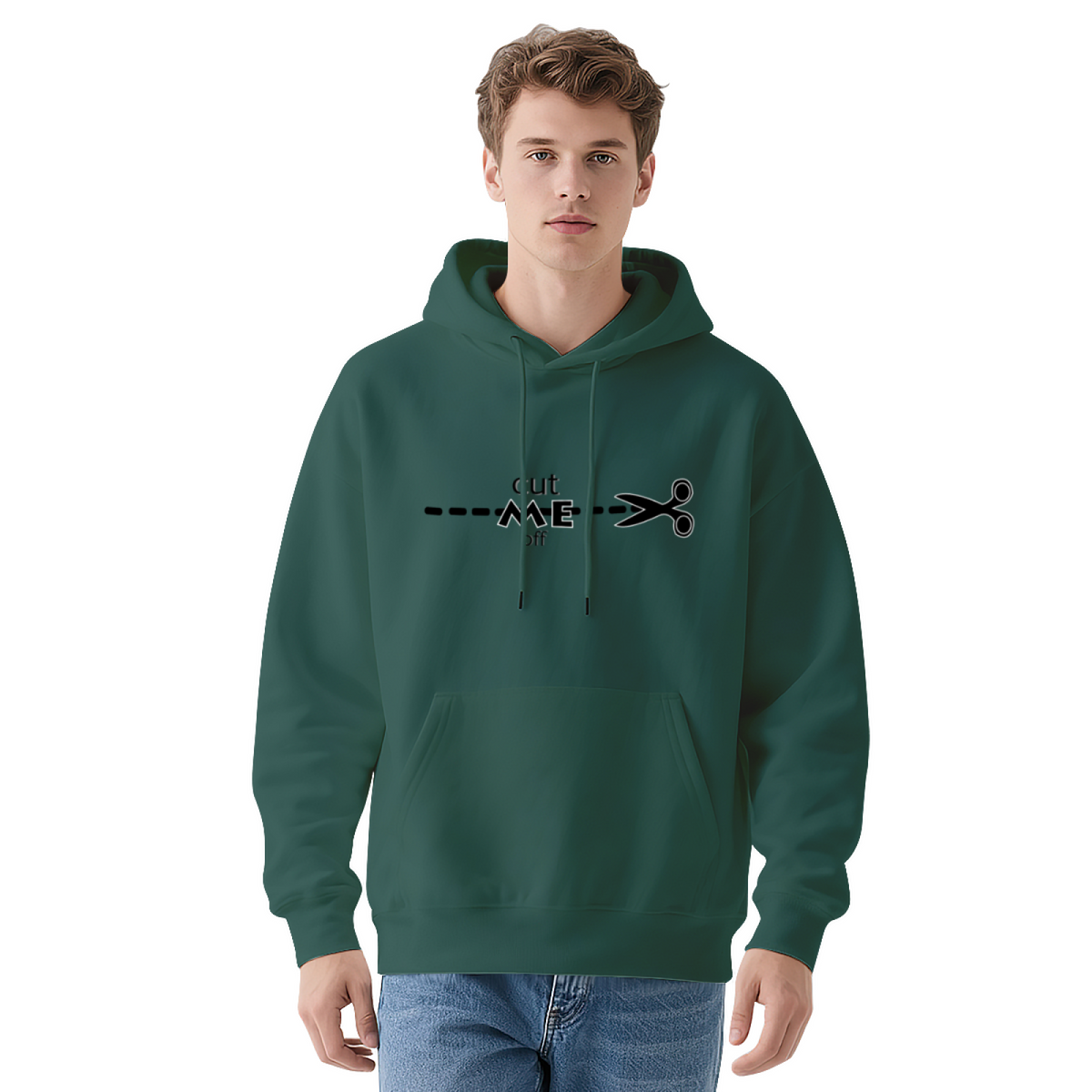 Minimalist Print Hoodie - Comfortable Graphic Sweatshirt, Great Gift Idea for Men & Women