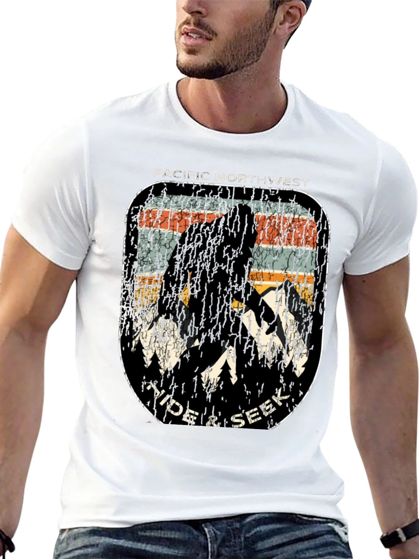 Pacific Northwest Hide & Seek Bigfoot T-Shirt