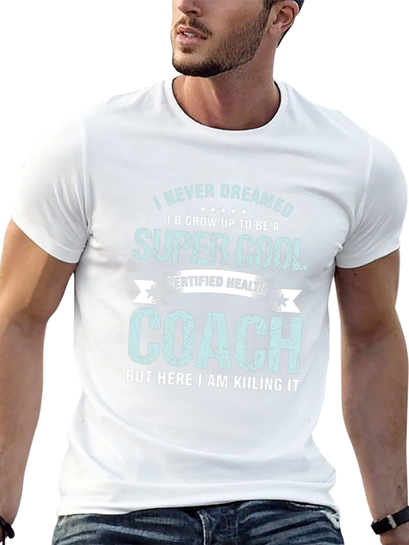 Super Cool Health Coach Graphic Tee