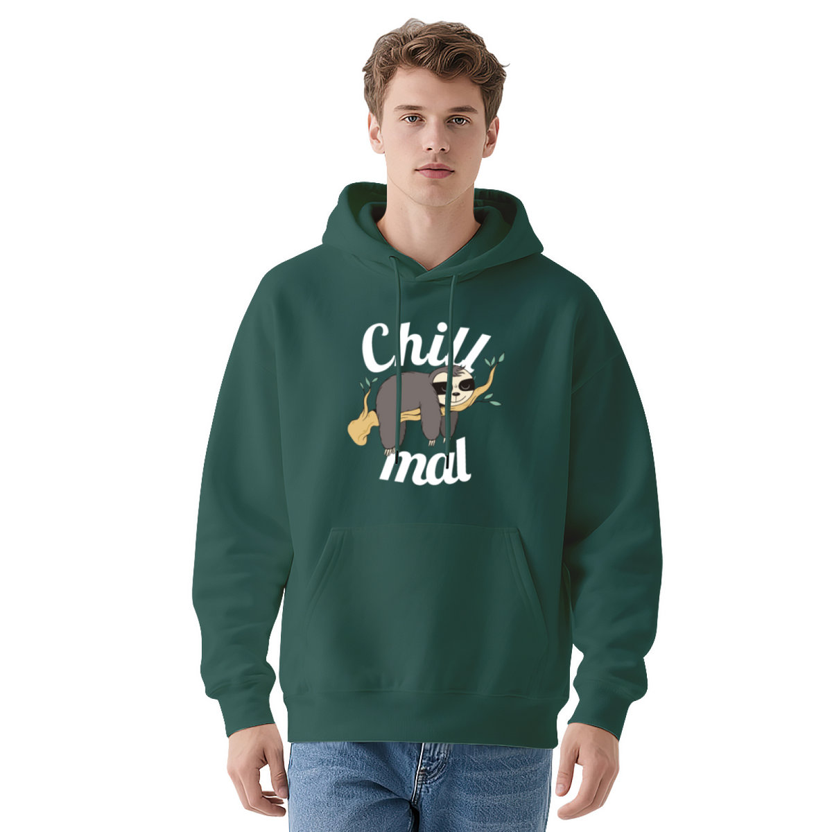 Vintage Car & Art & Crayon Print Hoodie - Comfortable Graphic Sweatshirt, Great Gift Idea for Men & Women