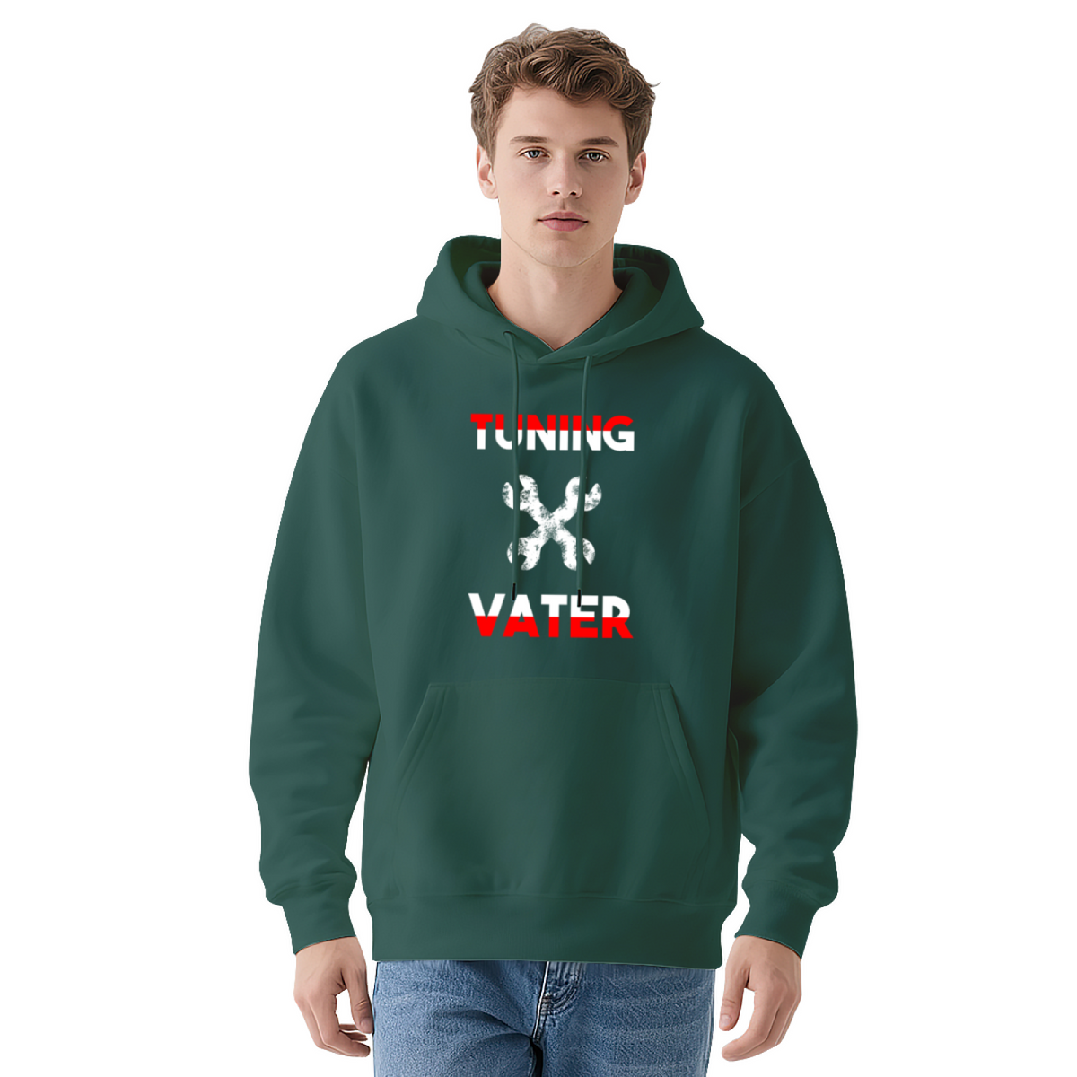 Graphic Print Hoodie - Unisex Pullover Sweatshirt with Unique Design, Casual Streetwear