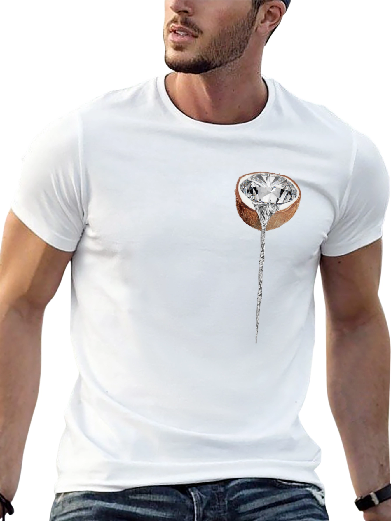 Diamond Coconut Novelty T-Shirt