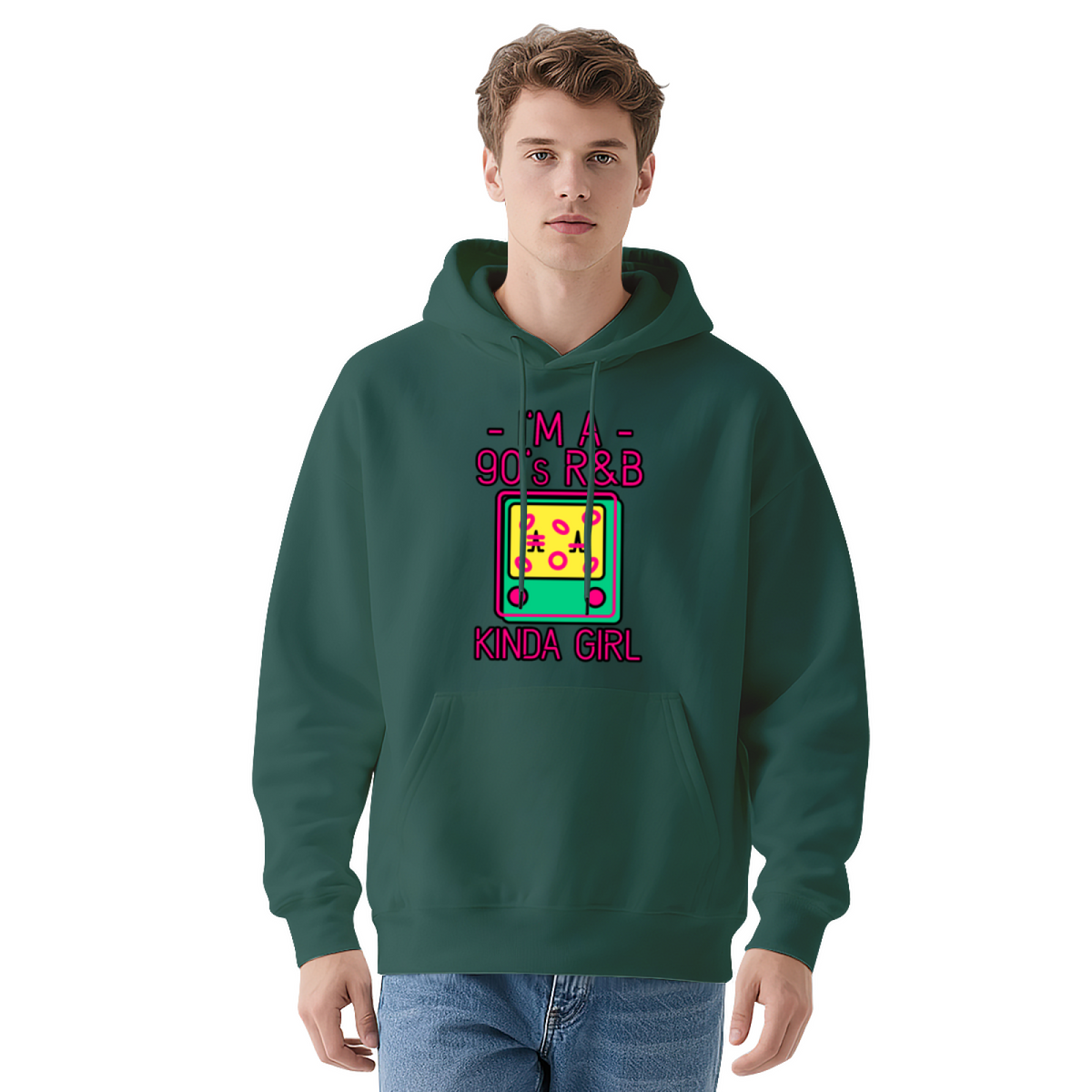 90s Tamagotchi Virtual Pet Nostalgia Graphic Hoodie - Retro Gaming Pullover