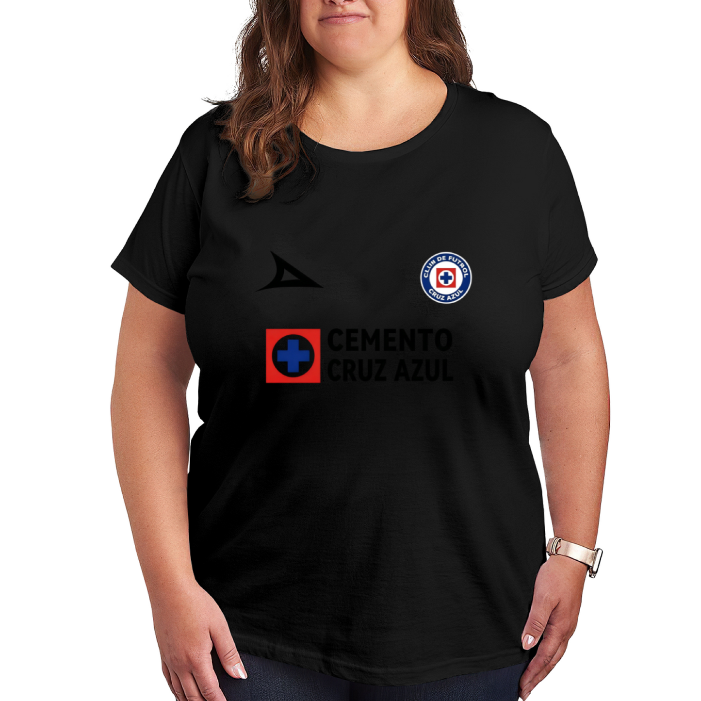 Cemento Cruz Azul Classic Retro Soccer Jersey Tee