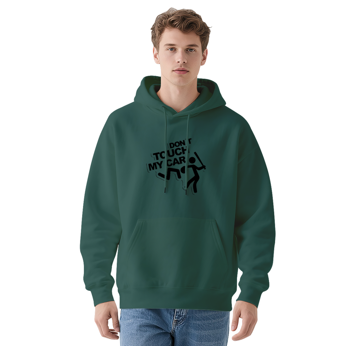 Graphic Print Hoodie - Unisex Pullover Sweatshirt with Unique Design, Casual Streetwear