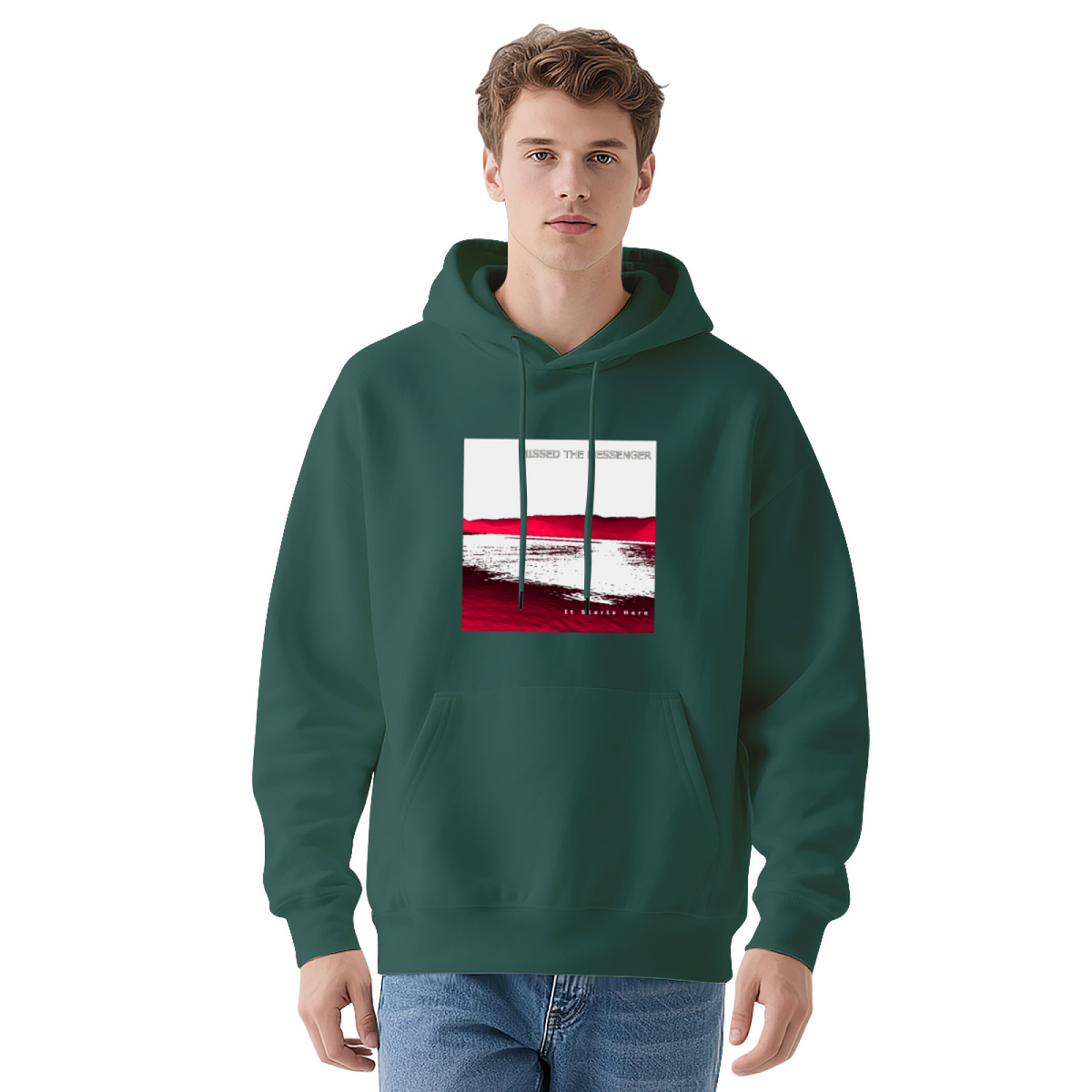 Graphic Print Hoodie - Unisex Pullover Sweatshirt with Unique Design, Casual Streetwear