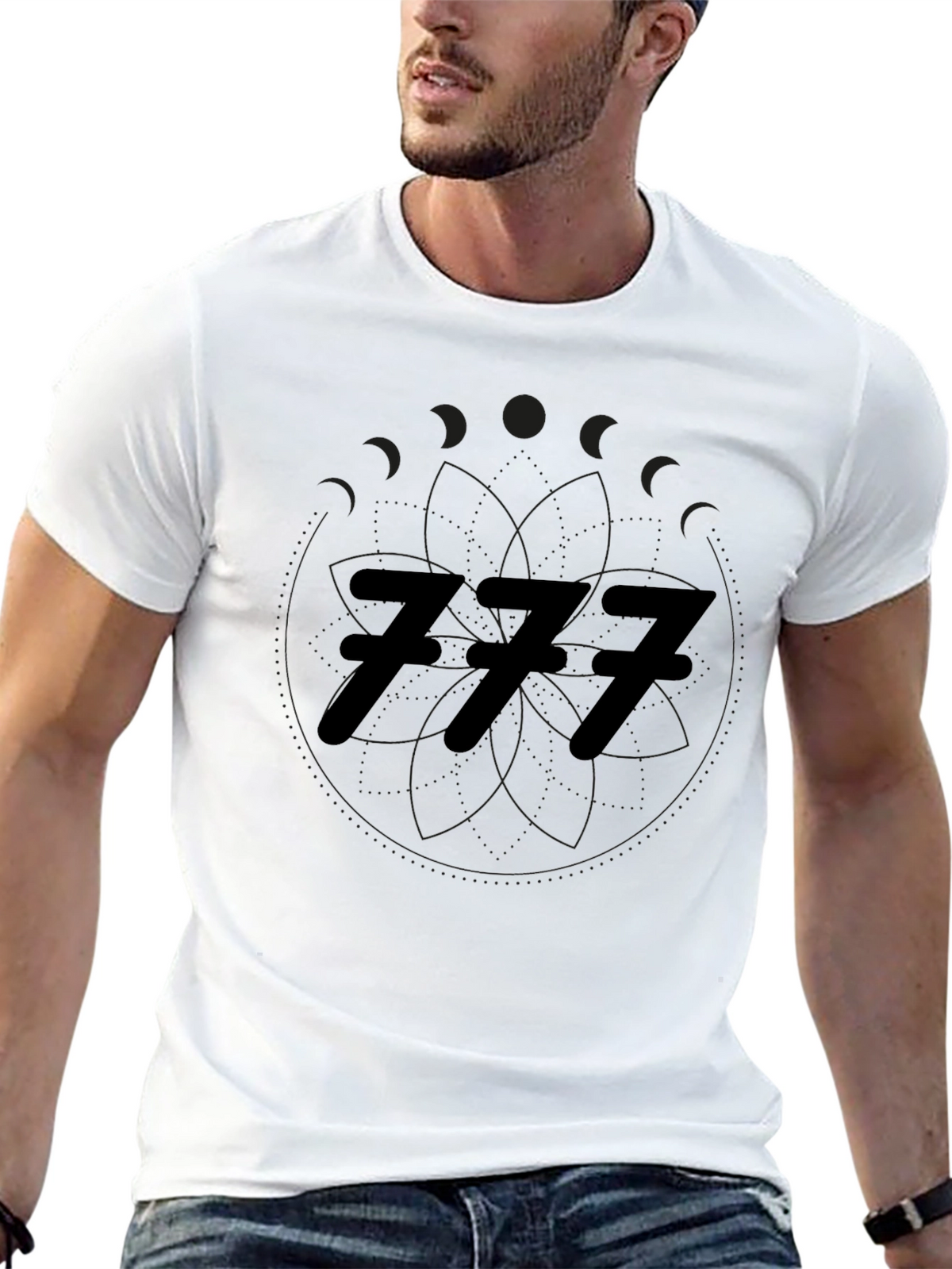 Lucky Number 777 Graphic Tee - Unisex