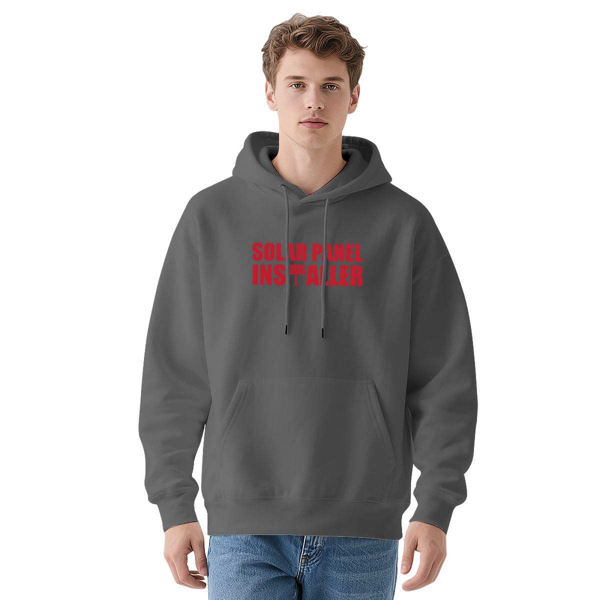 Art & Crayon & Gothic Style Hoodie - Unique Graphic Pullover, Soft & Cozy, Casual Everyday Wear
