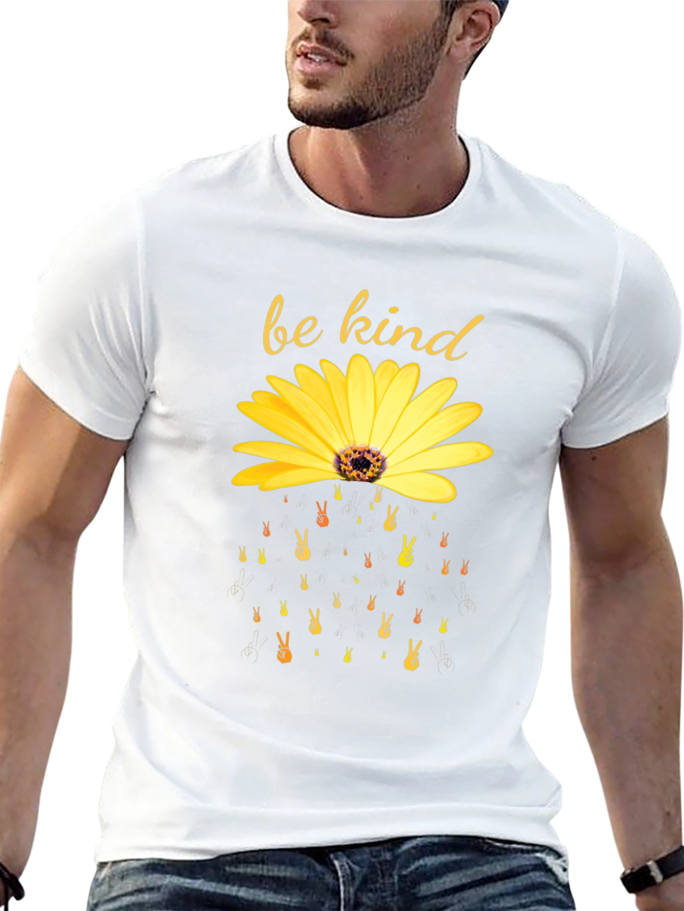 Be Kind Sunflower Graphic Tee