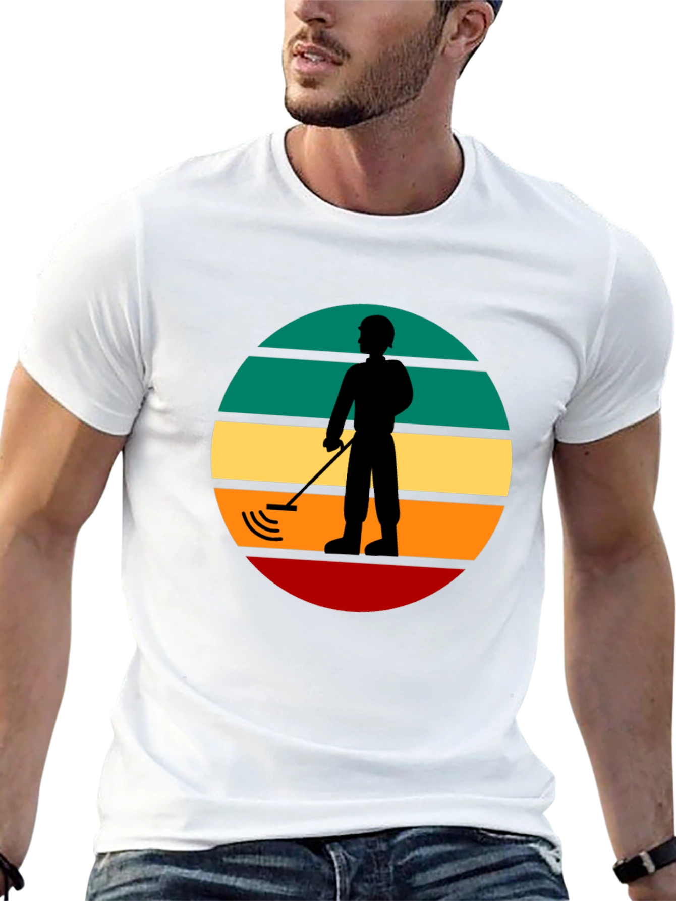 Metal Detecting Graphic Tee