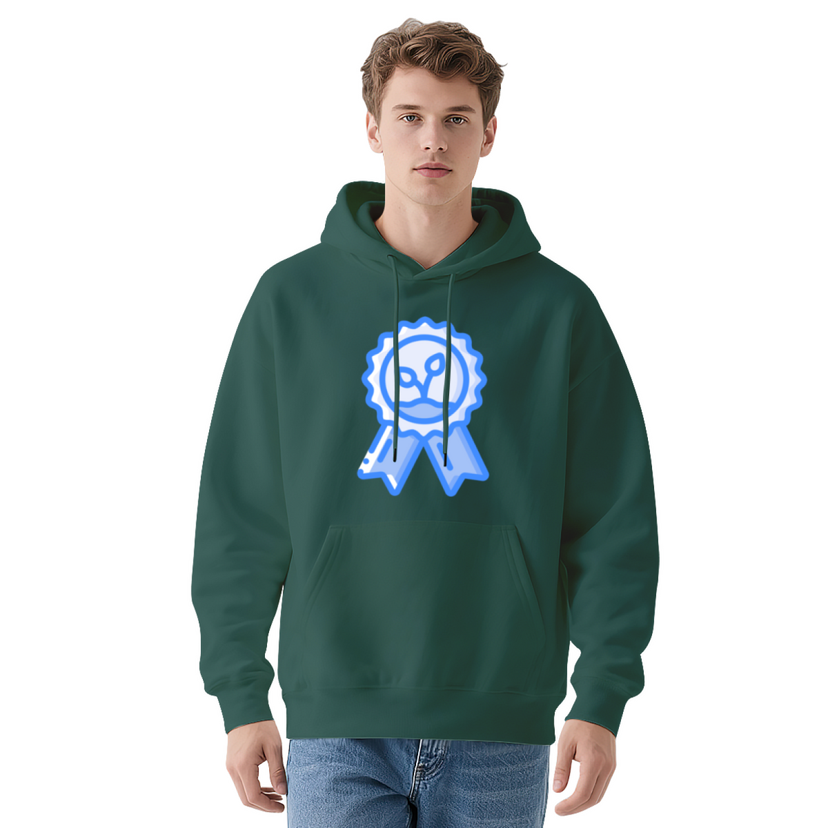 Graphic Print Hoodie - Unisex Pullover Sweatshirt with Unique Design, Casual Streetwear