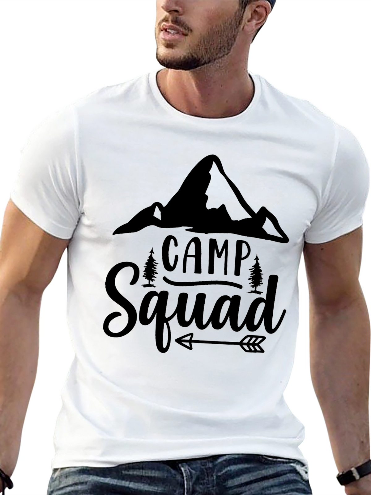 Camp Squad Graphic T-Shirt