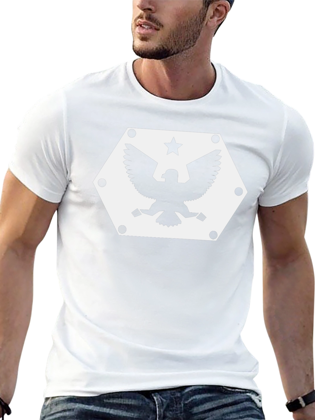 Eagle Star Graphic Tee - Black T-Shirt