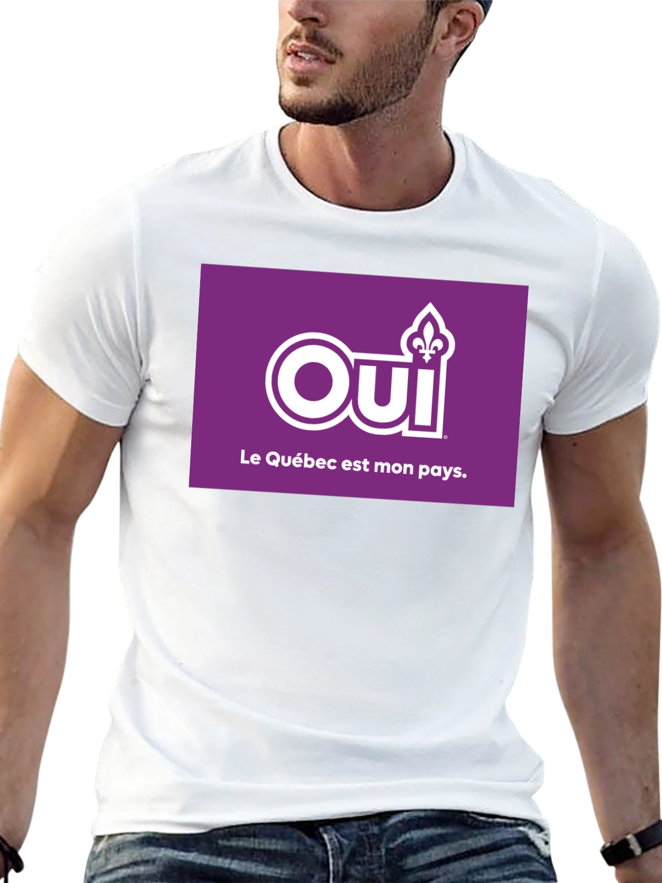 Oui Le Québec Est Mon Pays T-Shirt