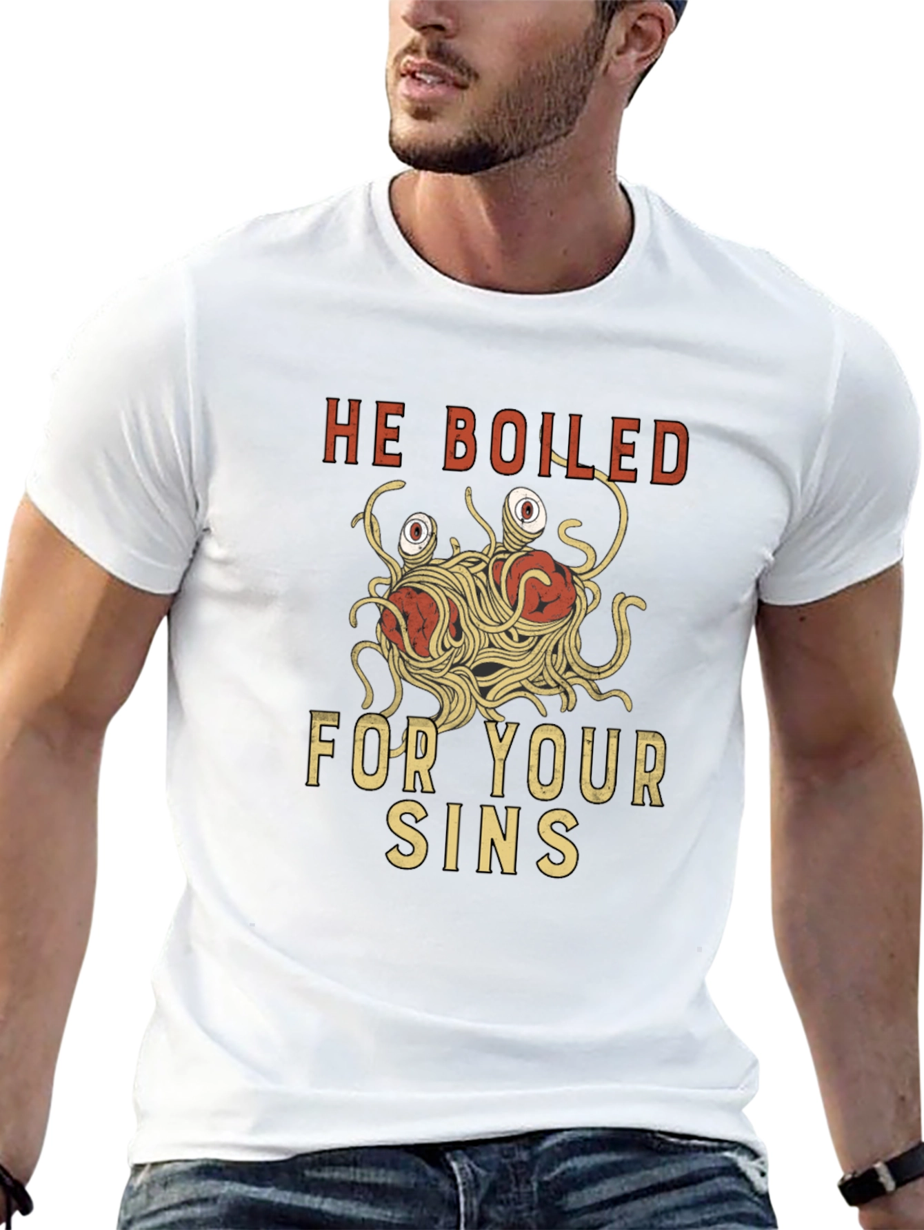 He Boiled For Your Sins T-Shirt