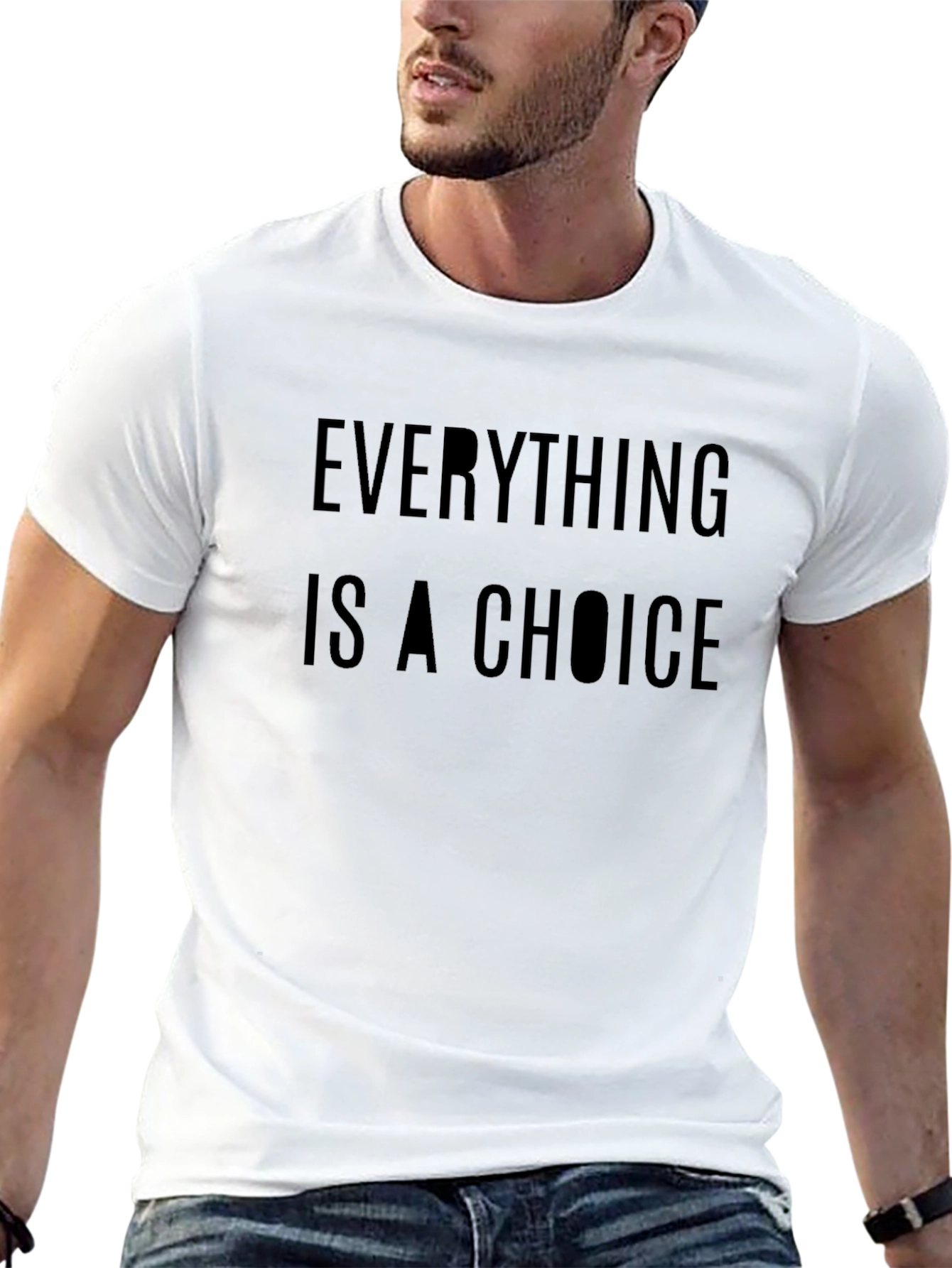 Everything Is A Choice Black T-Shirt