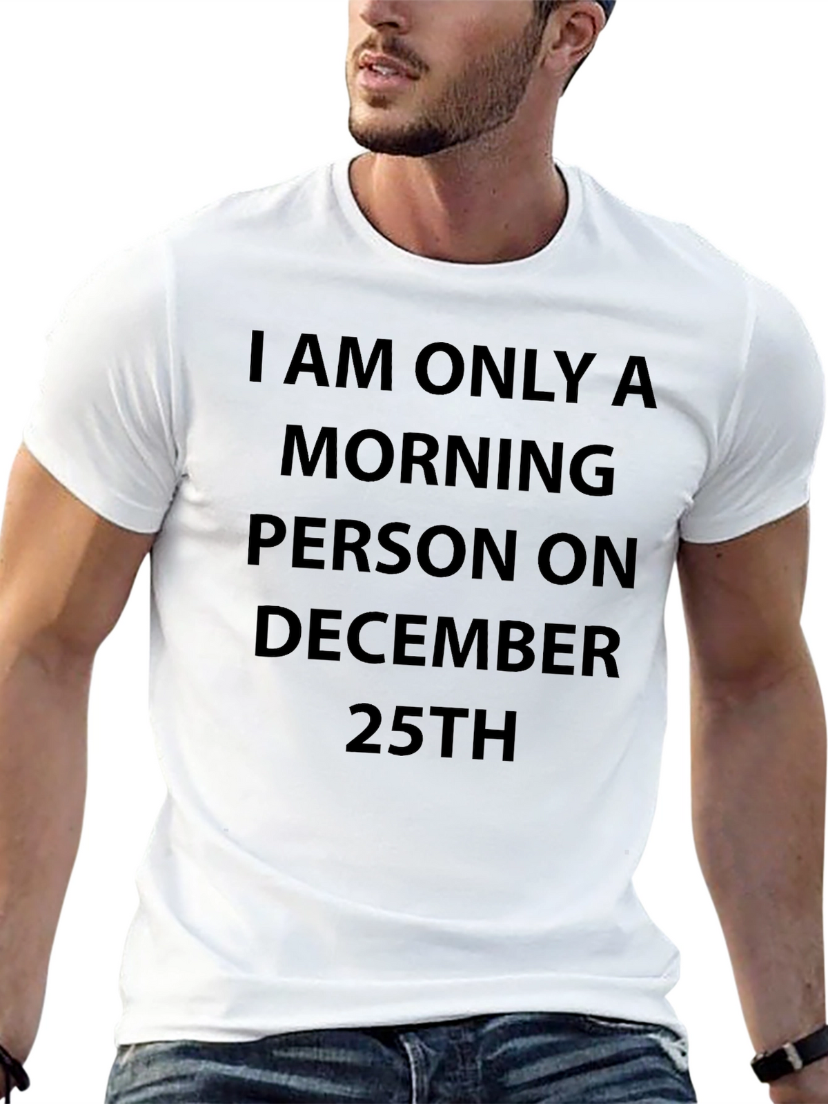 December 25th Morning Person Graphic Tee