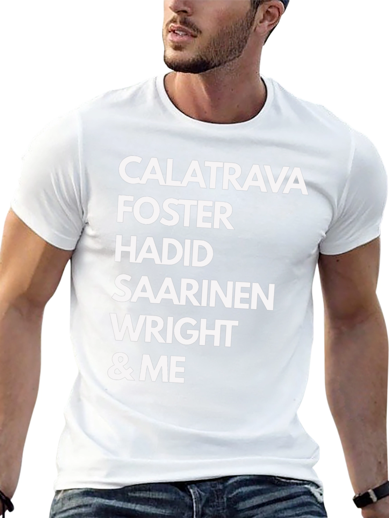 Architect T-Shirt - Calatrava Foster Hadid Wright