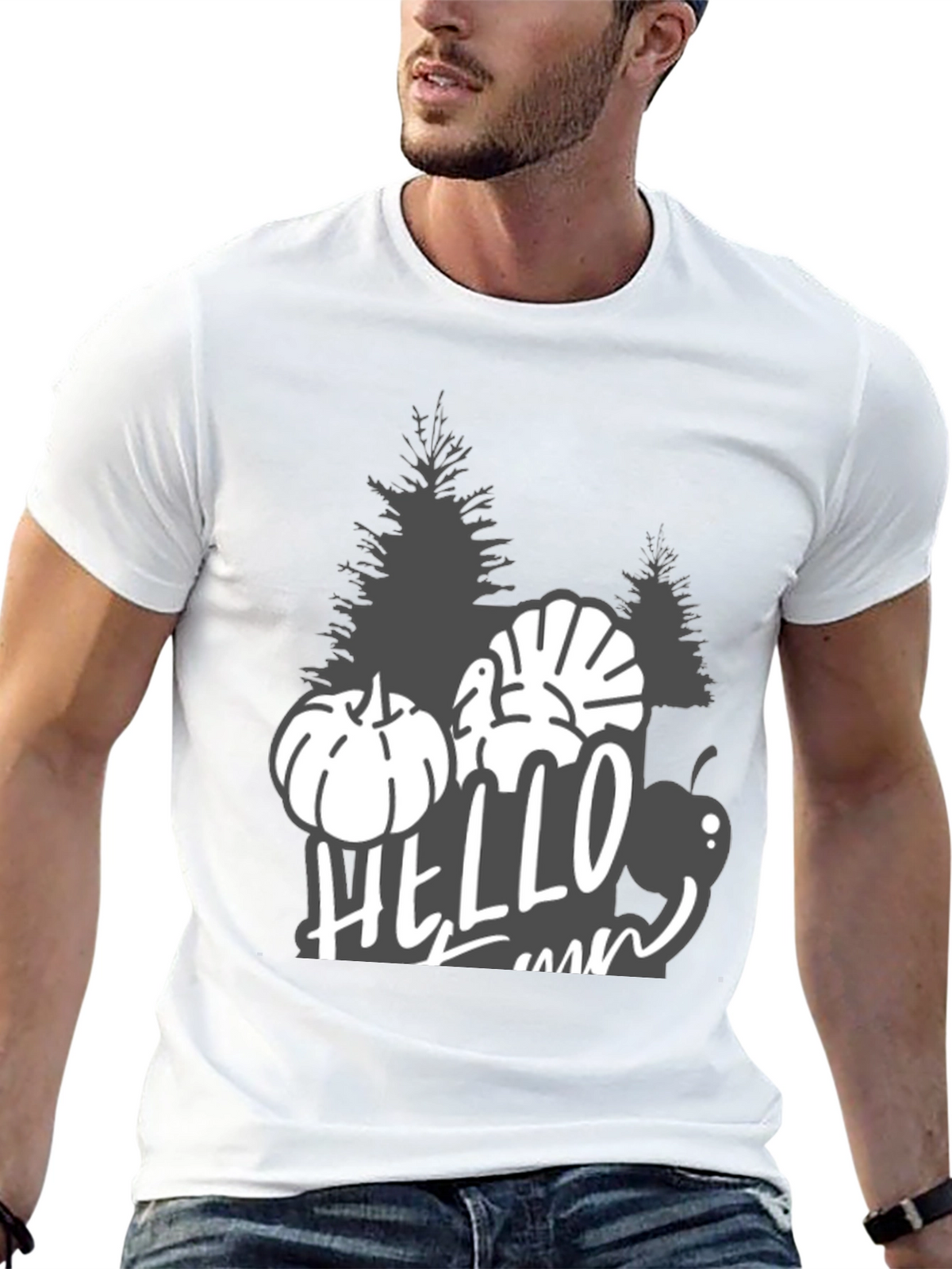 Hello Autumn Graphic Tee