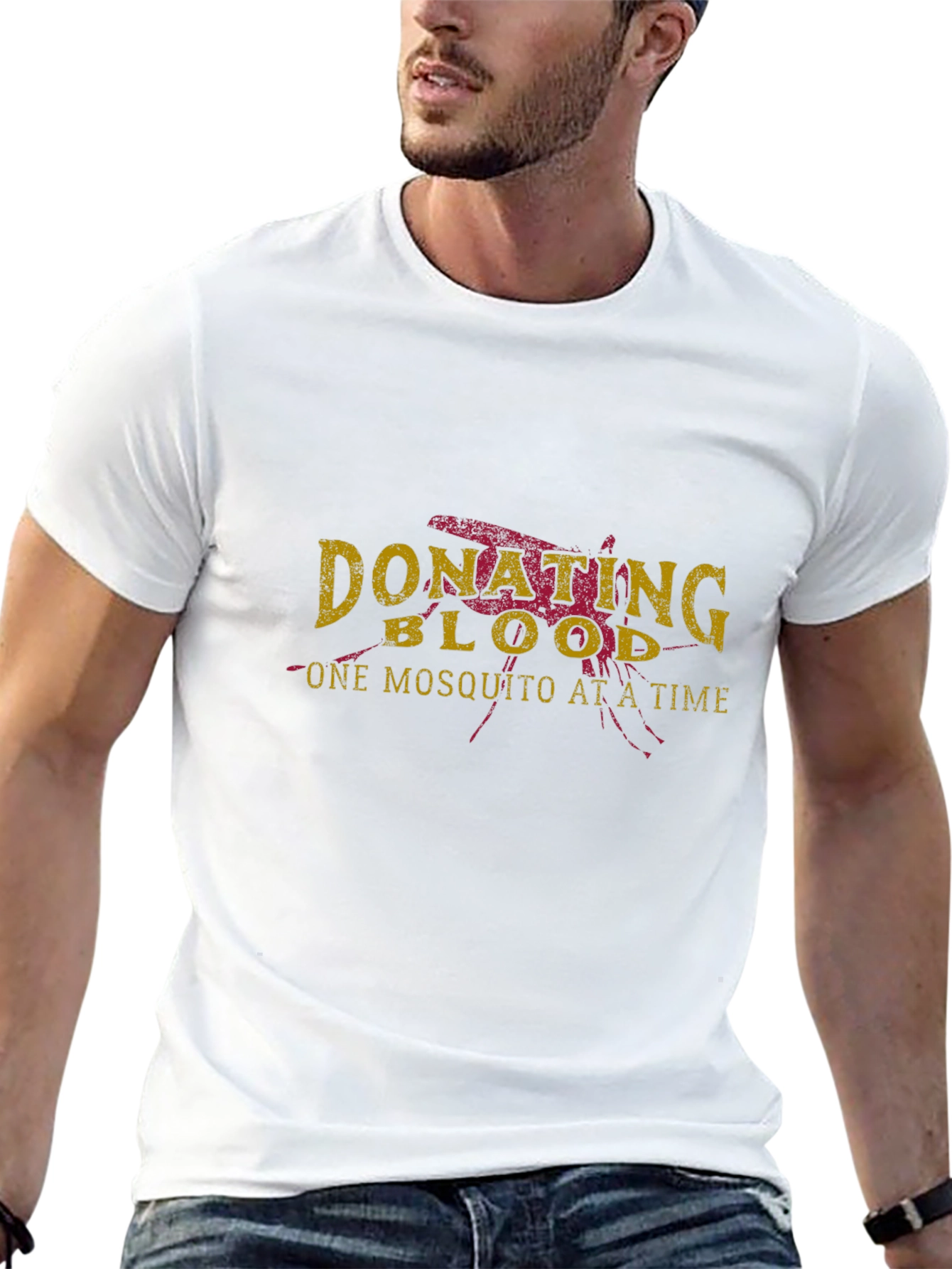 Donate Blood T-Shirt - One Mosquito At A Time