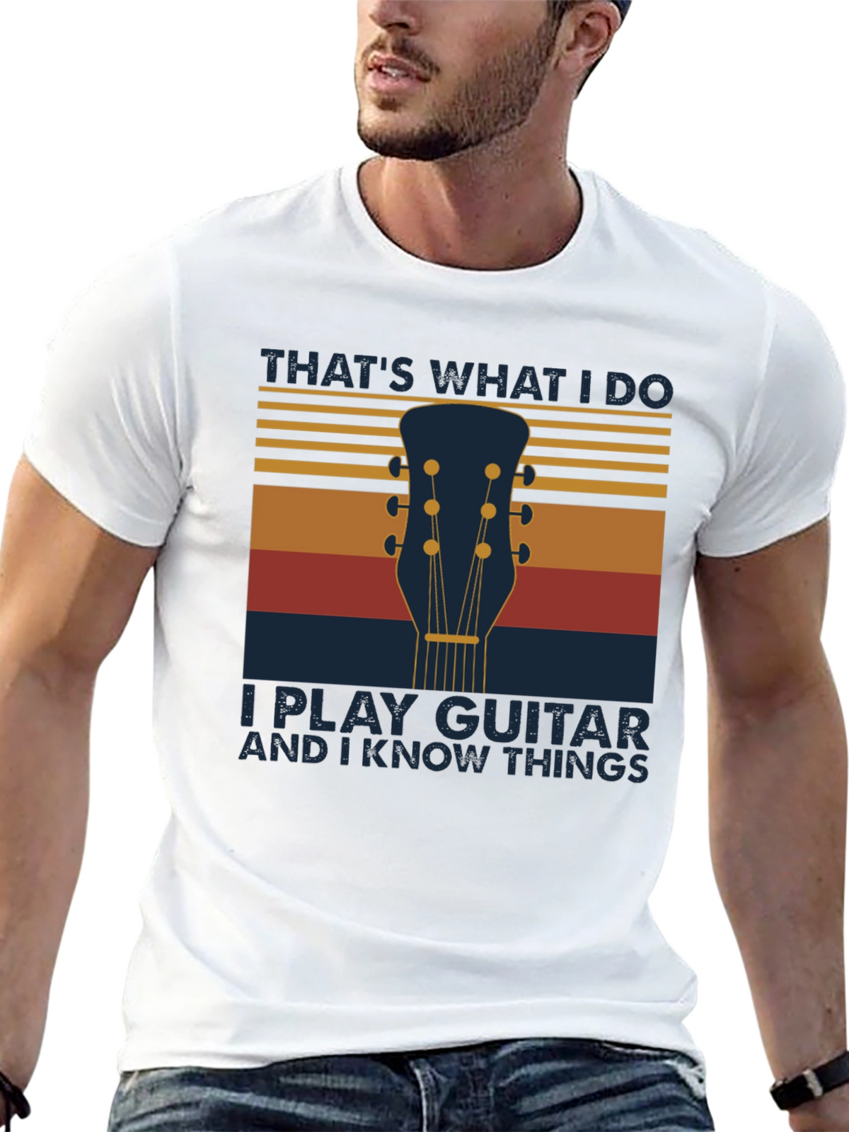 Guitar Player T-Shirt - Thats What I Do Tee
