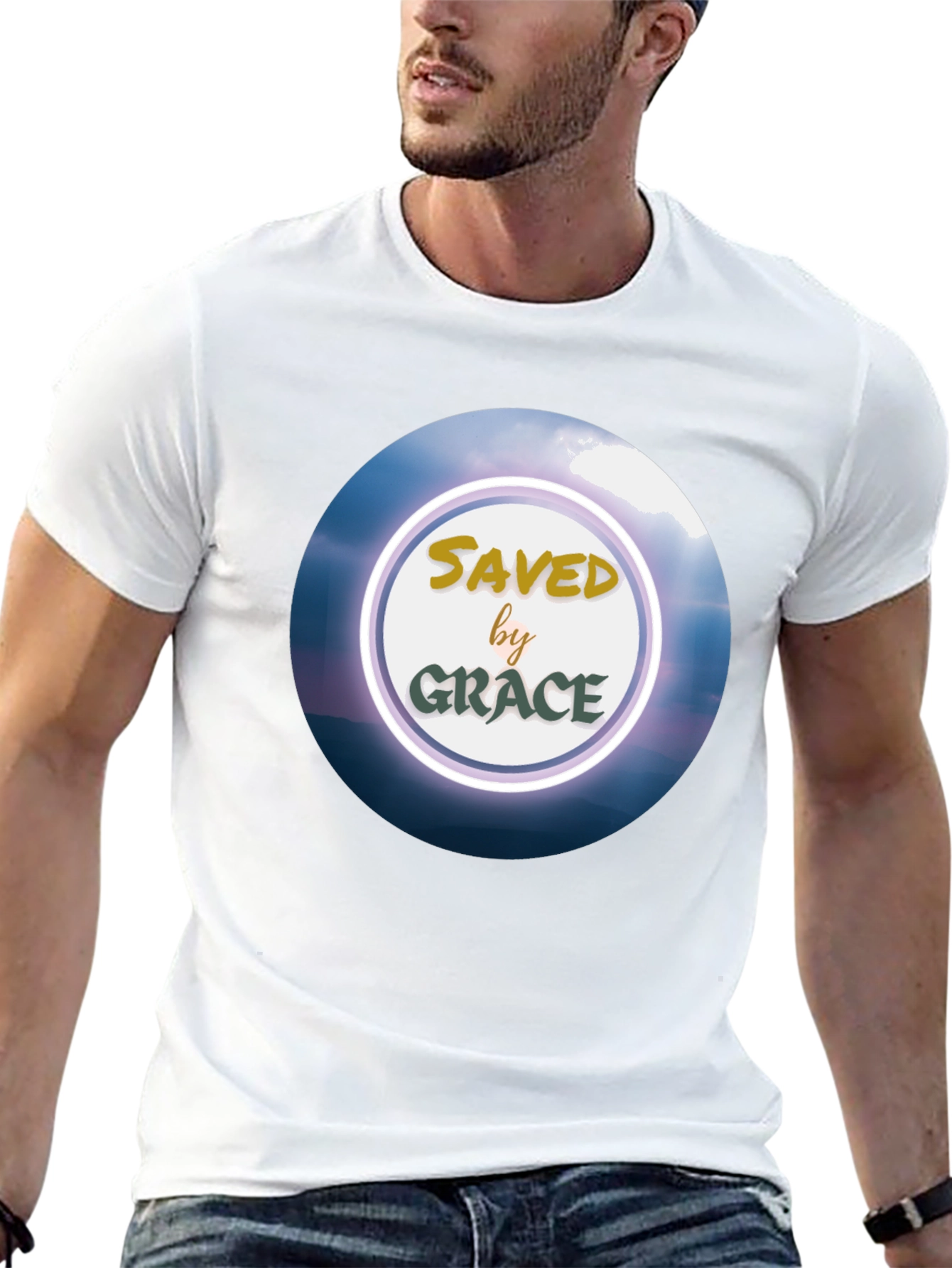 Saved by Grace T-Shirt Christian Apparel