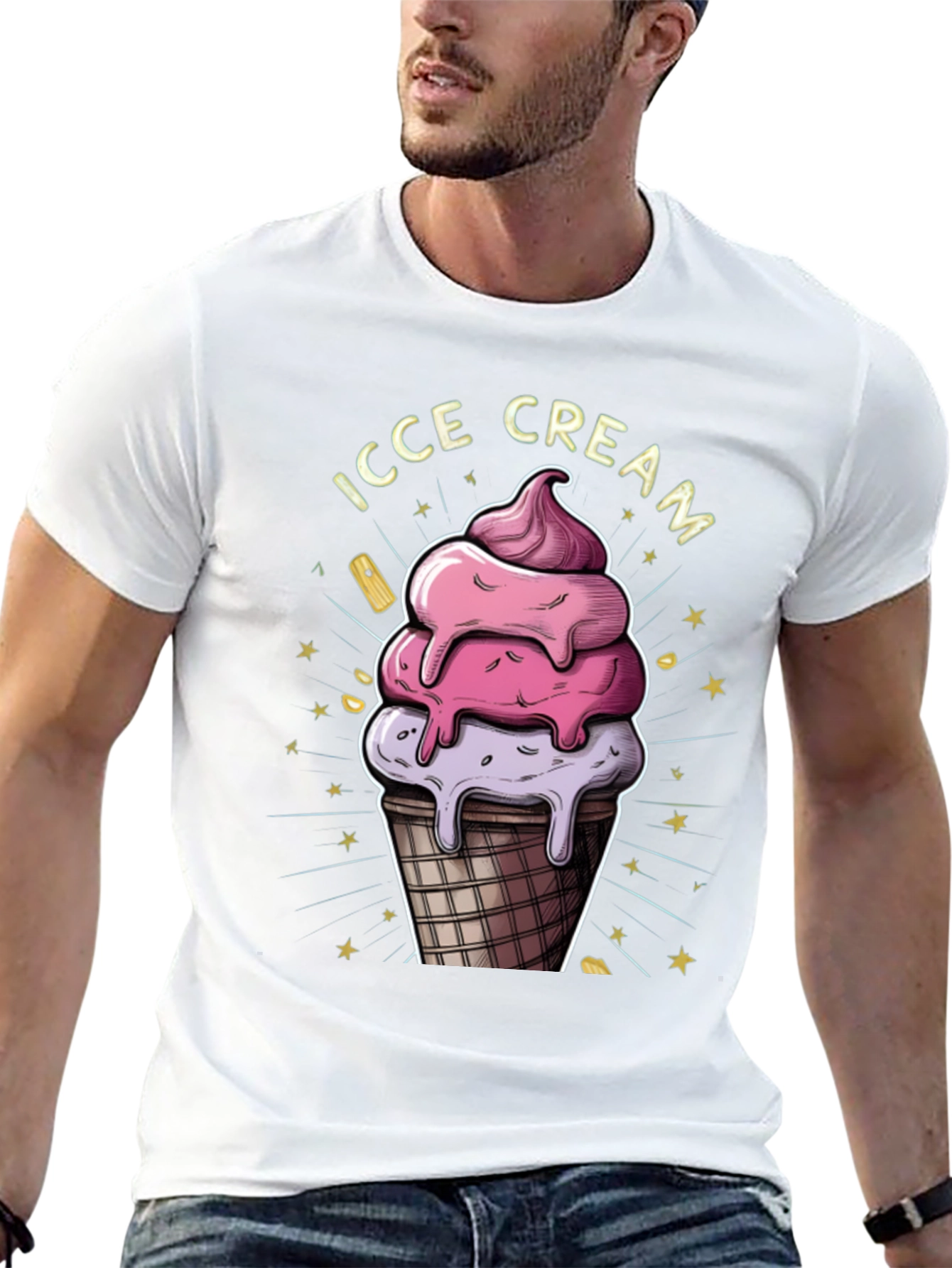 IccE Cream T-Shirt - Fun Graphic Tee