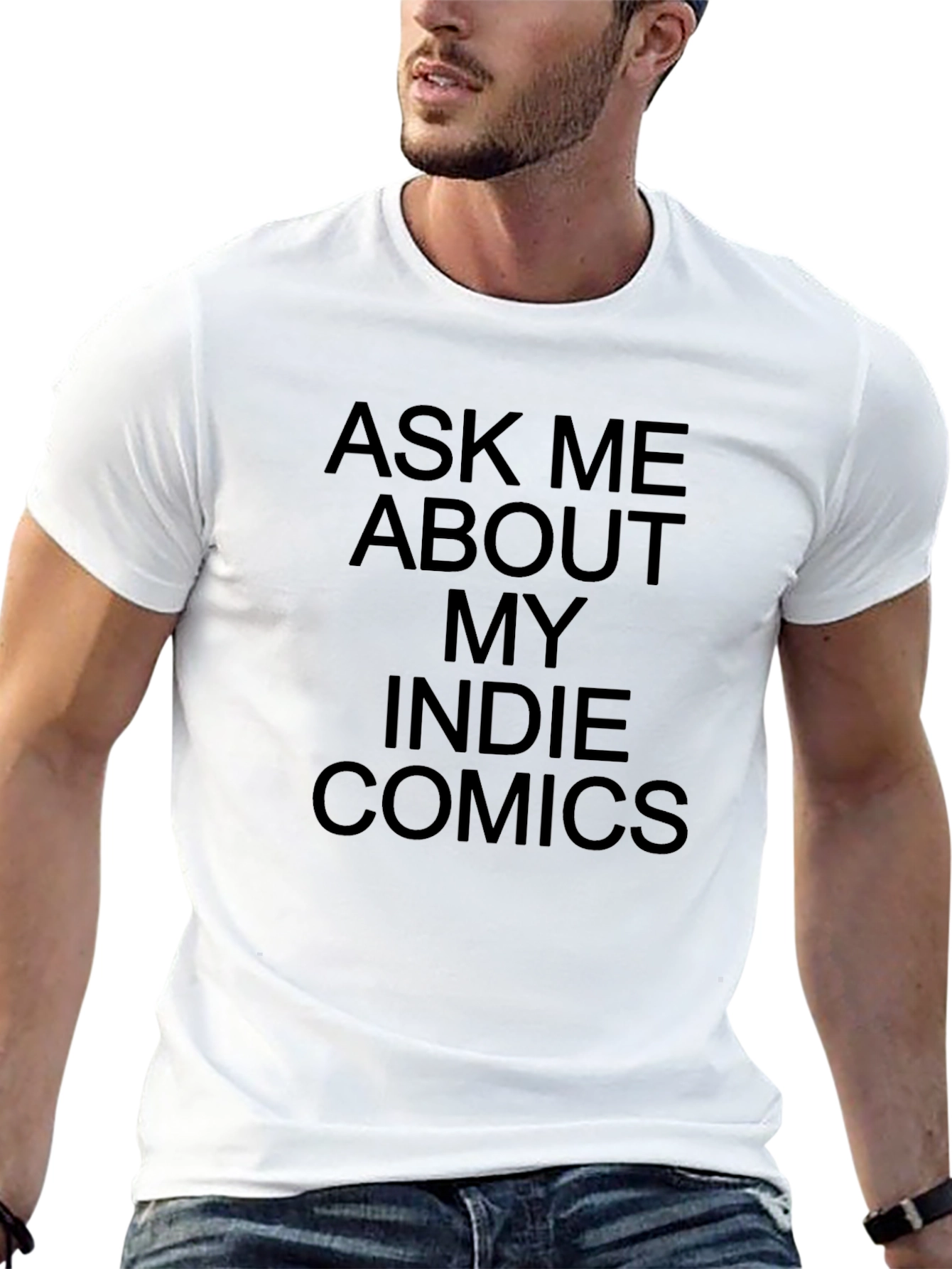 Ask Me About My Indie Comics T-Shirt
