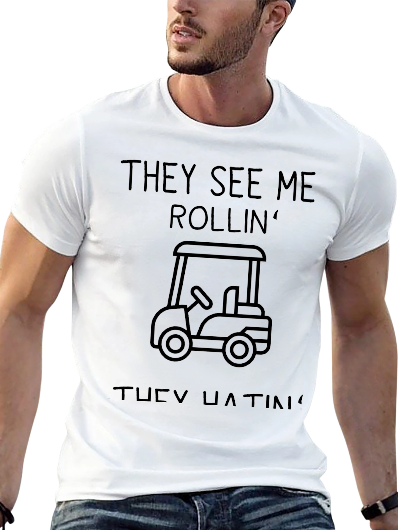 They See Me Rollin Mens Graphic Tee