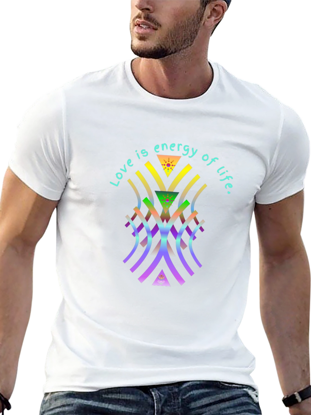 Love is Energy T-Shirt - Abstract Graphic Tee