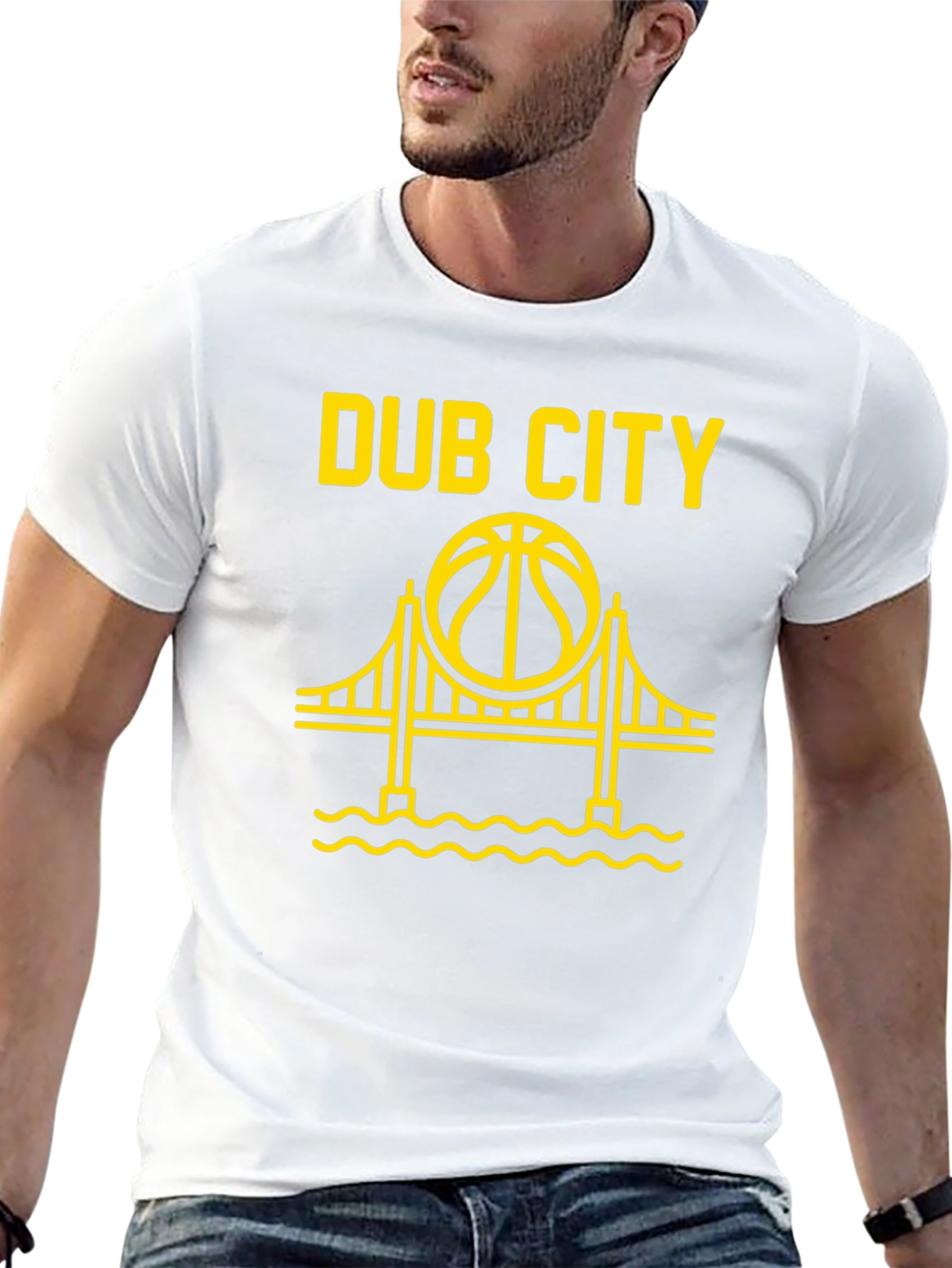 Dub City Basketball Bridge Graphic Tee