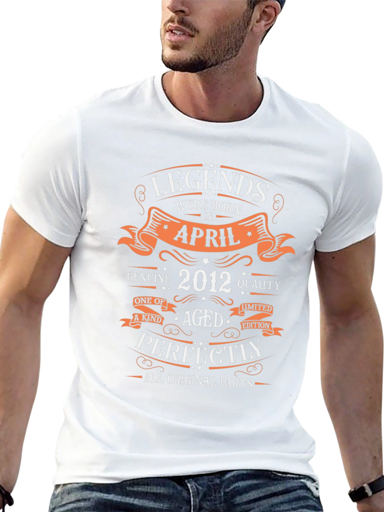 Legends Born in April 2012 Graphic T-Shirt