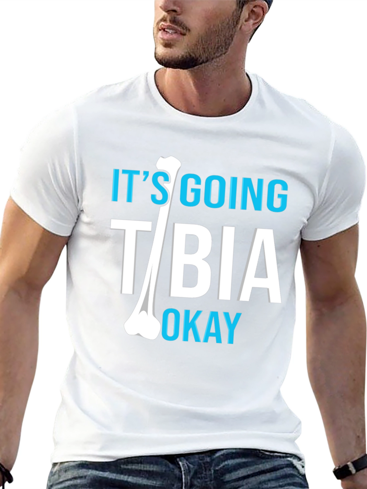 Funny Bone Tibia Okay T-Shirt - Medical Humor
