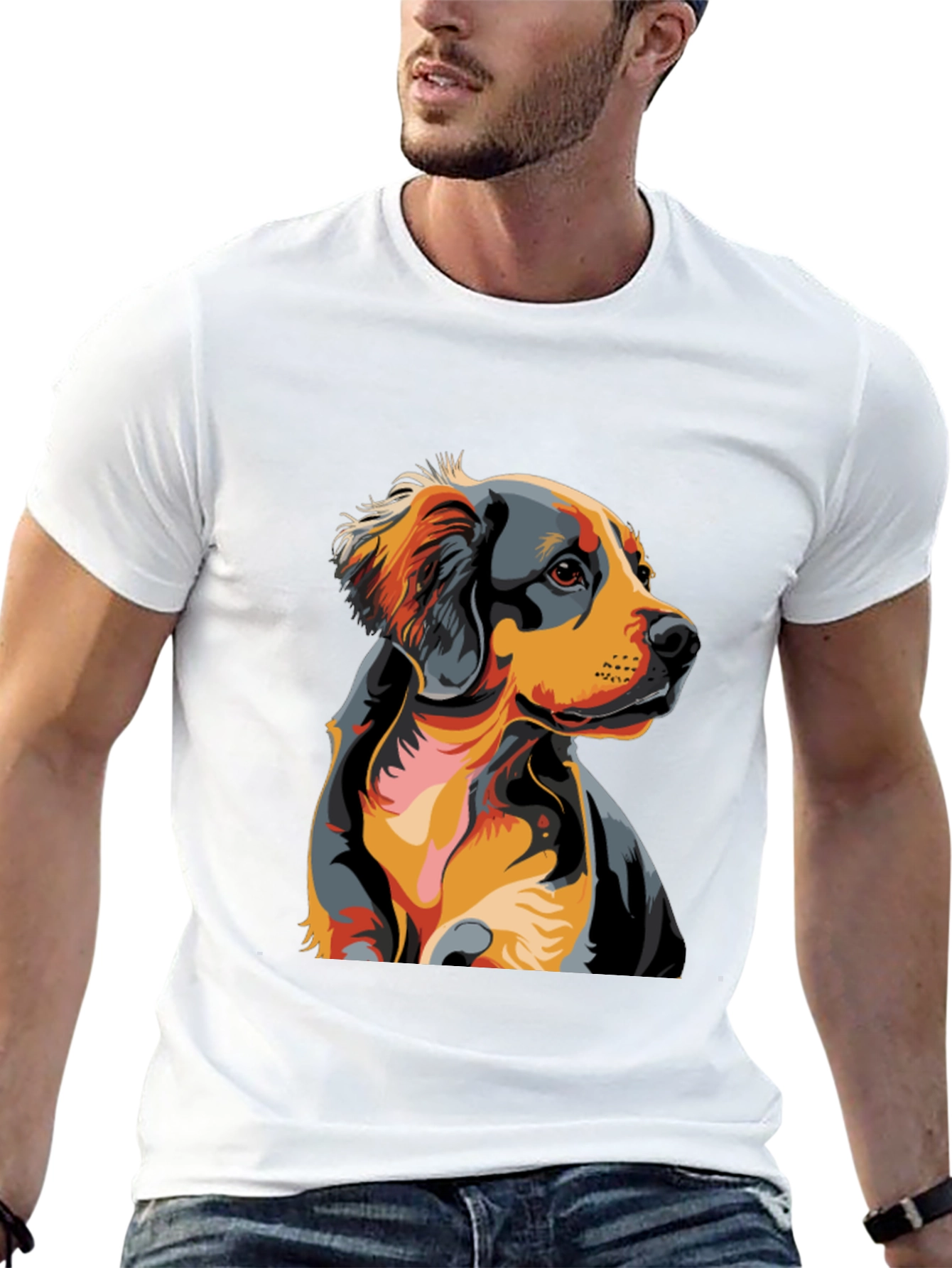 Dog Art Graphic Tee