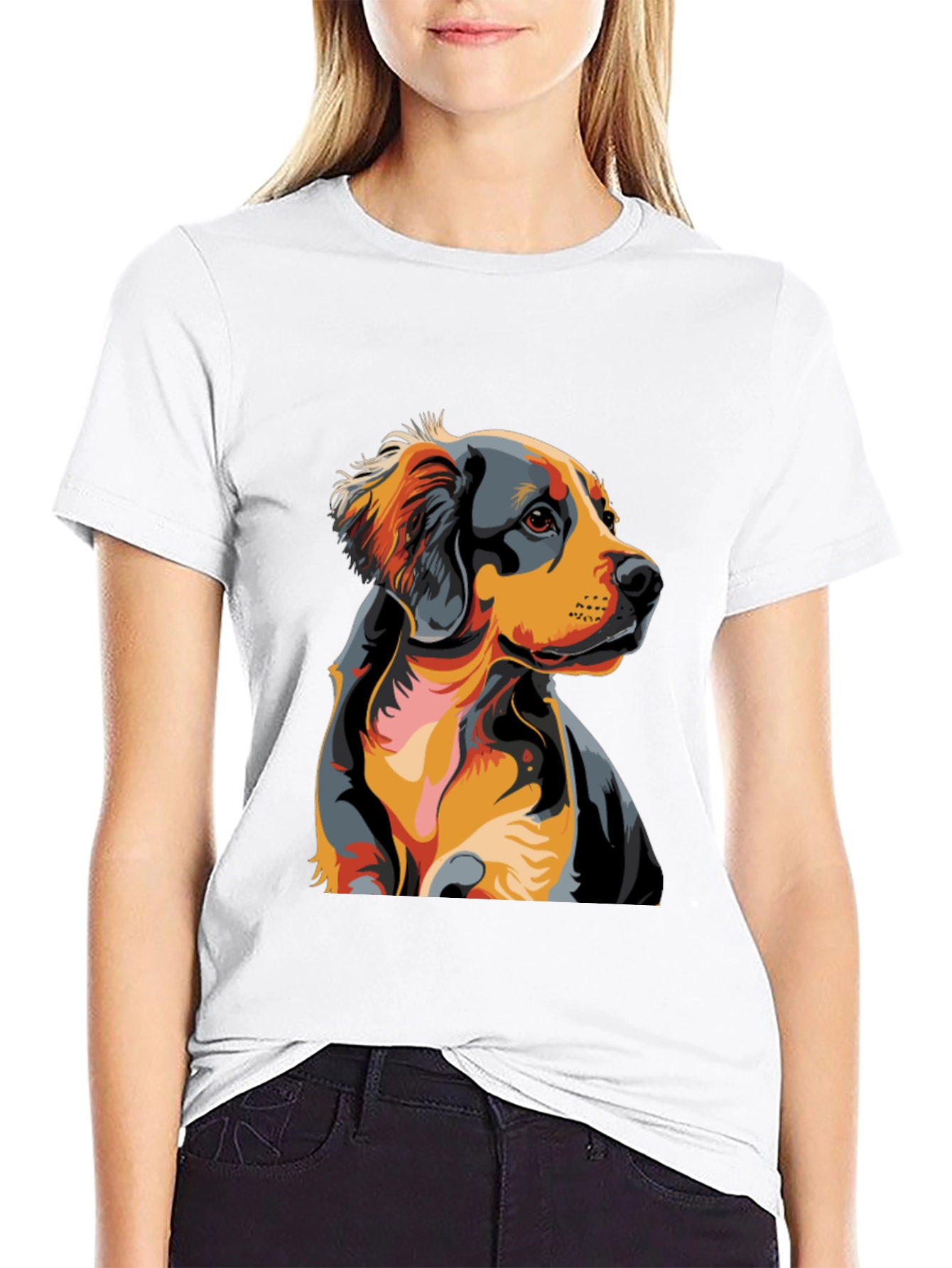Dog Art Graphic Tee