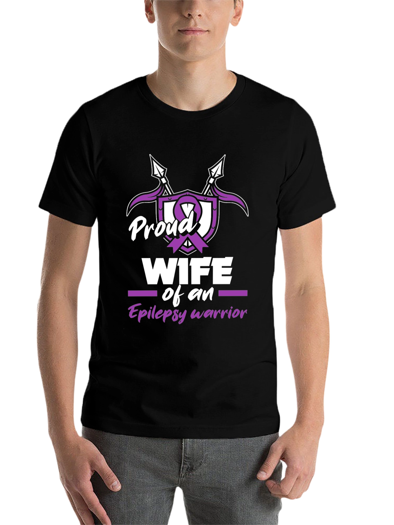 Proud Wife of an Epilepsy Warrior T-Shirt