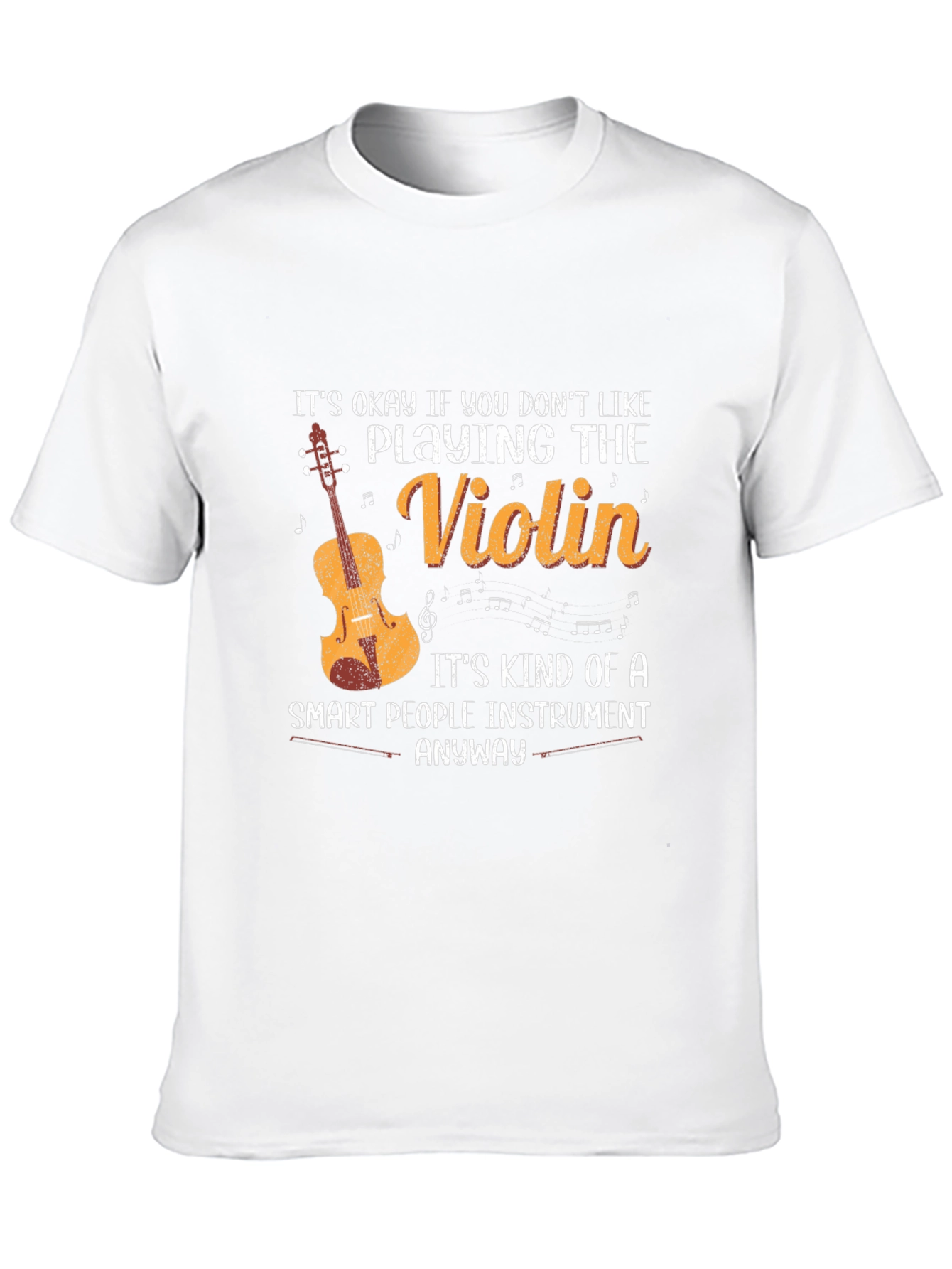 Violin Lover T-Shirt: Smart People Instrument Tee