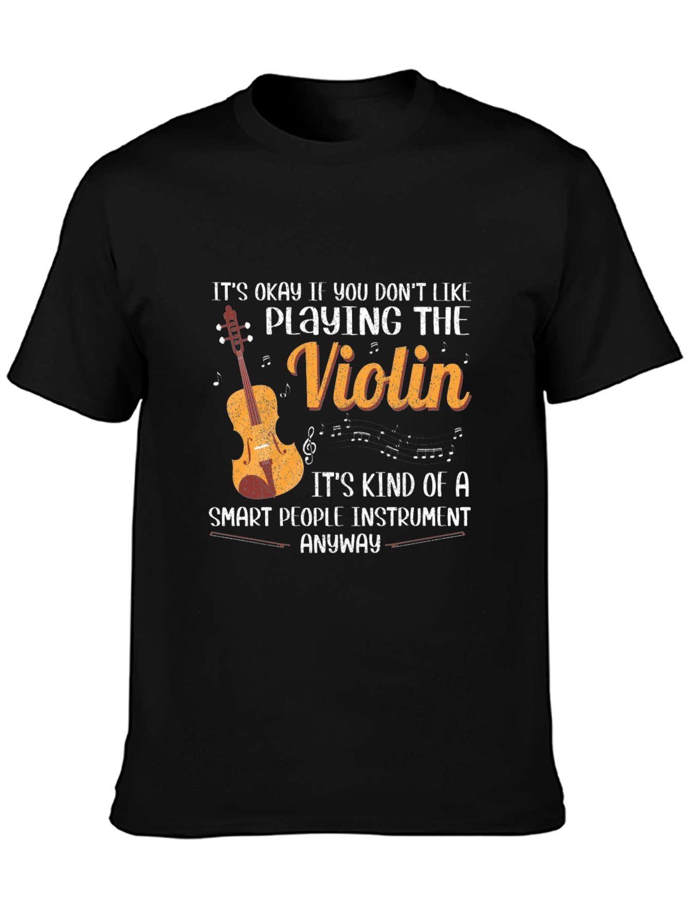 Violin Lover T-Shirt: Smart People Instrument Tee